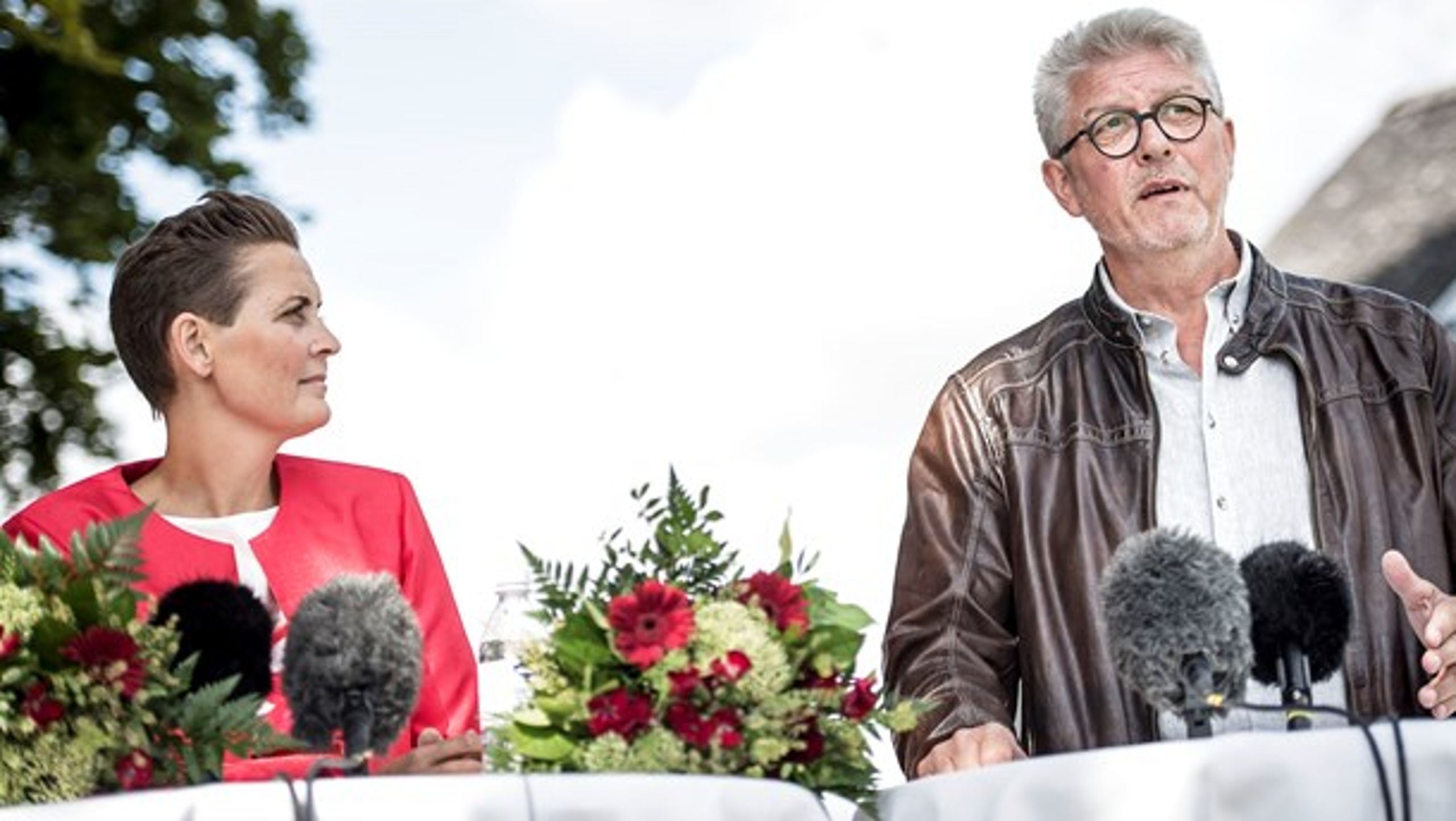 SF's formand Pia Olsen Dyhr vil sammen med transportordfører Karsten Hønge sætte turbo på indførelsen af roadpricing i Danmark.