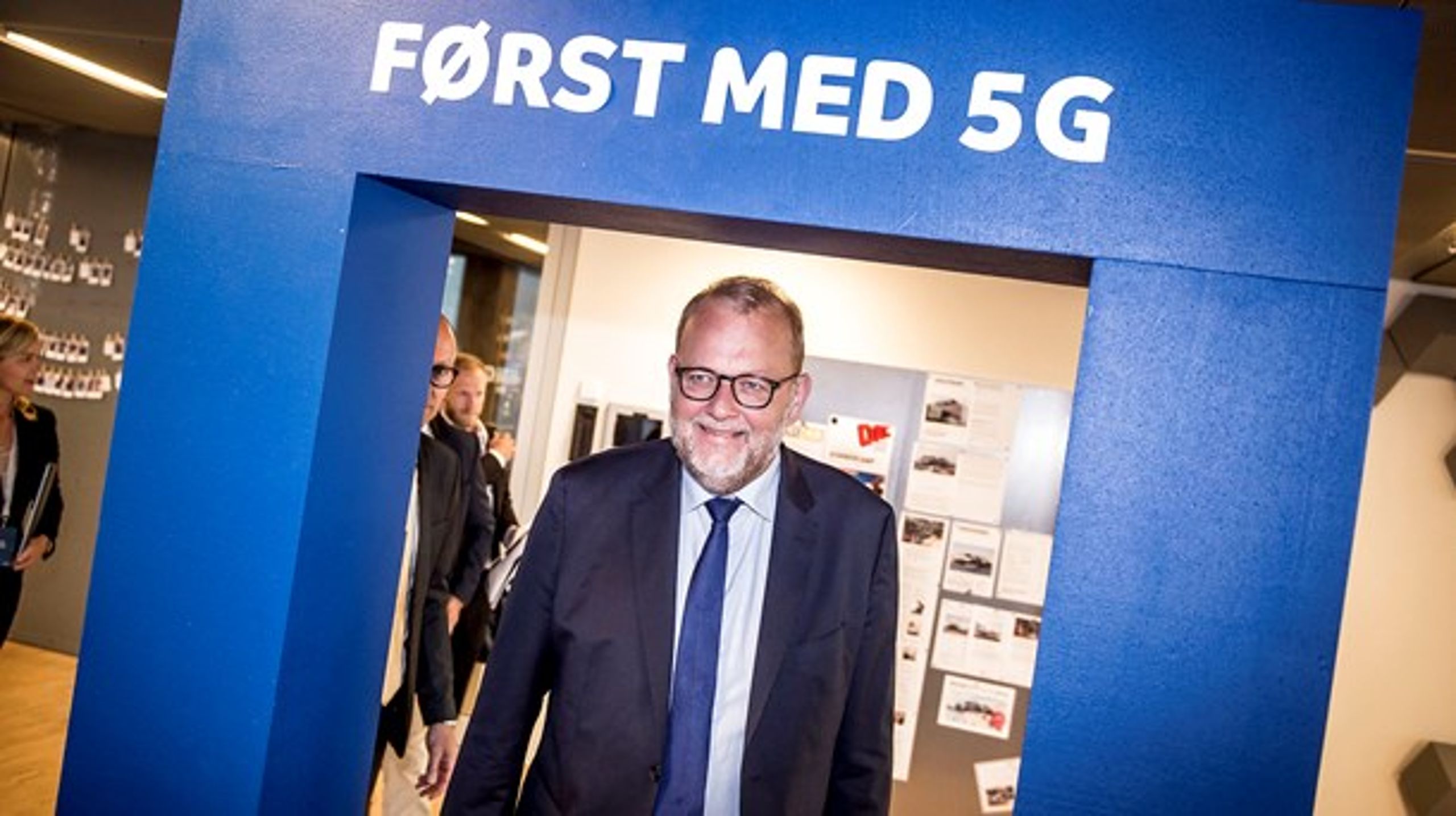 Danmark skal skynde sig at komme i gang med investeringer i 5G, hvis vi skal være blandt de første. Sådan lyder meldingen fra Dansk Erhverv. Arkivfoto.