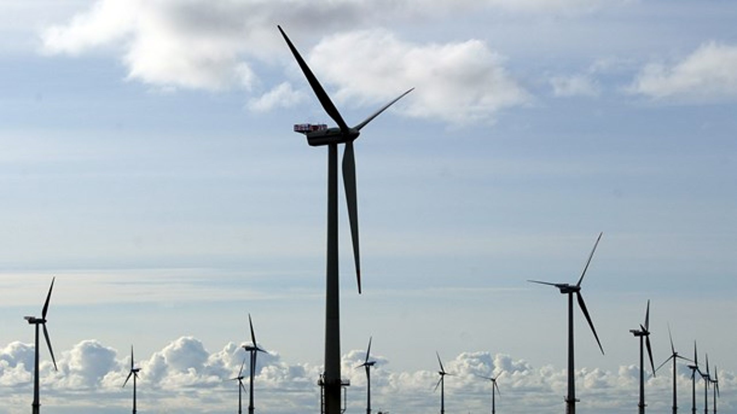 Det er ofte vindenergi, som Danmark gerne vil kunne sælge videre til Tyskland.