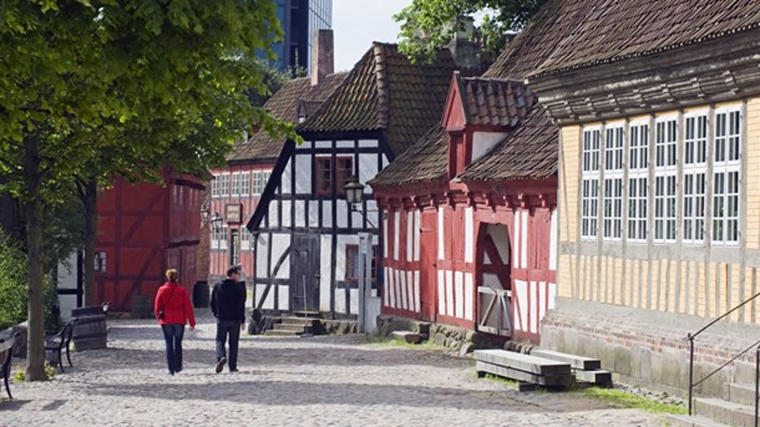 Den Gamle By er et af de store danske museer, hvis gæster kommer tættest på at afspejle befolkningens sammensætning.