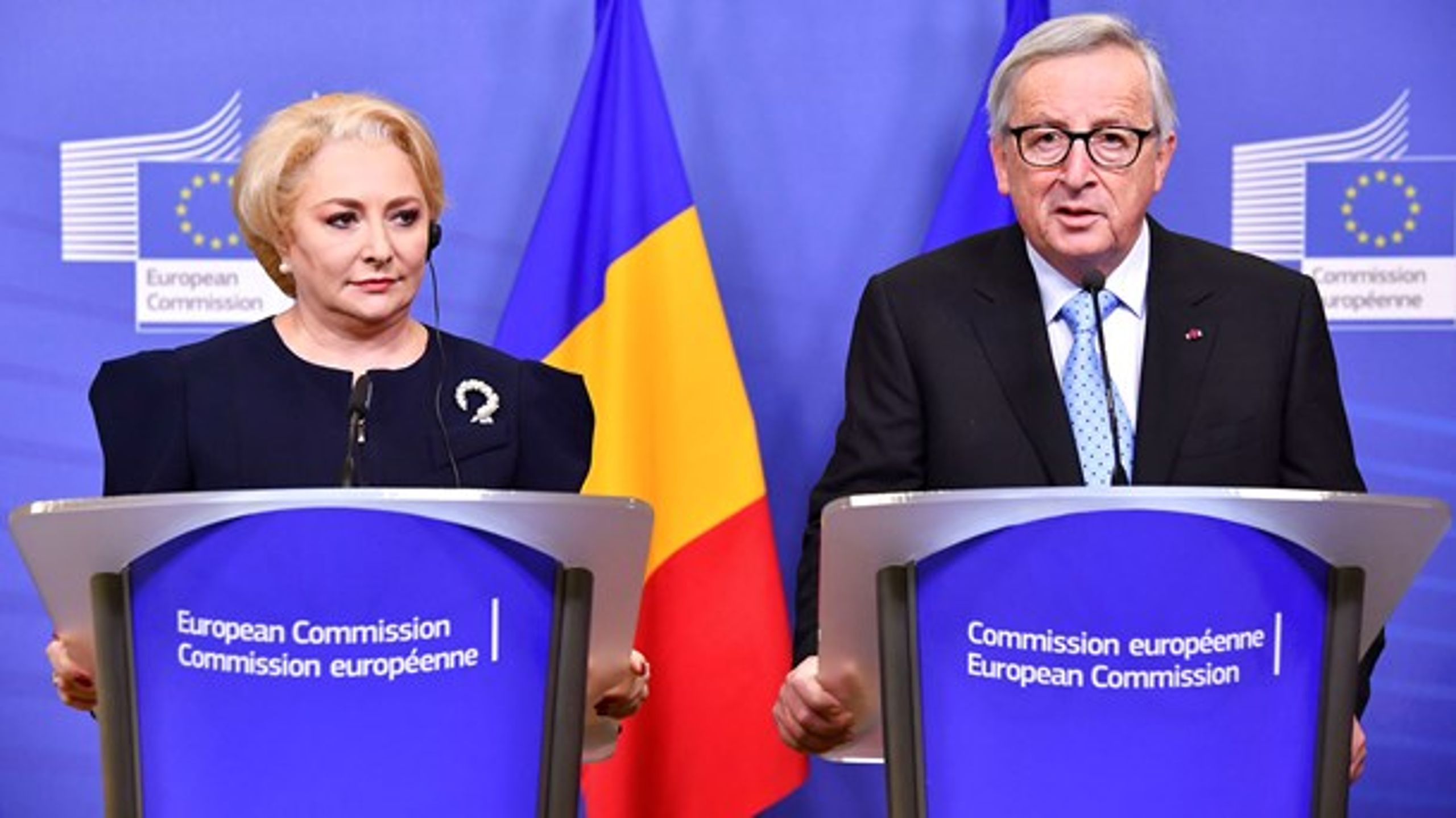 Den rumænske premierminister, Viorica&nbsp;Dăncilă, byder i denne uge velkommen til EU-kommissionsformand Jean-Claude Juncker og resten af Kommissionen, når rumænernes EU-formandskab indvies i Bukarest.