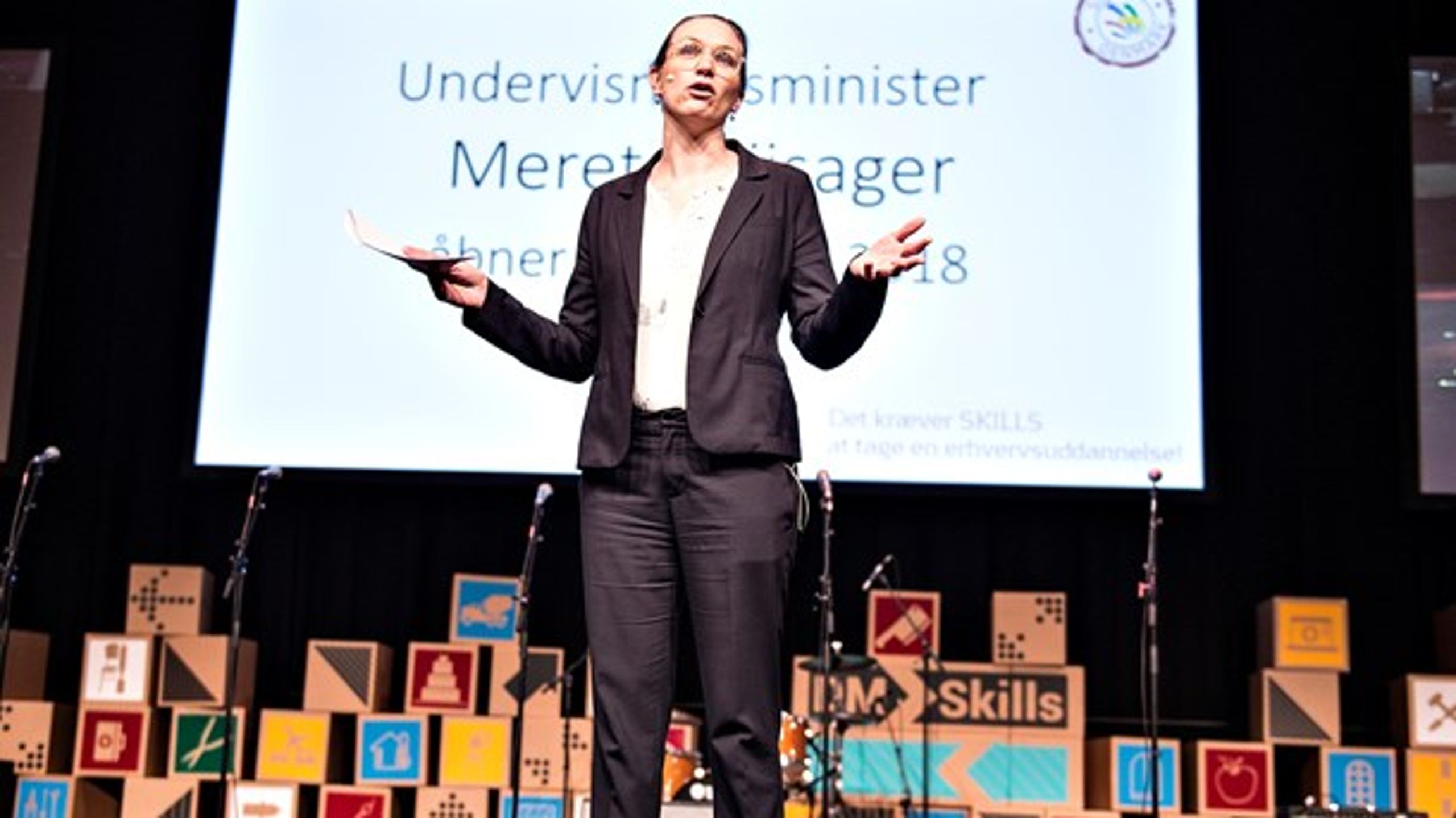 Undervisningsminister Merete Riisager (LA) nærmer sig sin afsked med dansk politik.