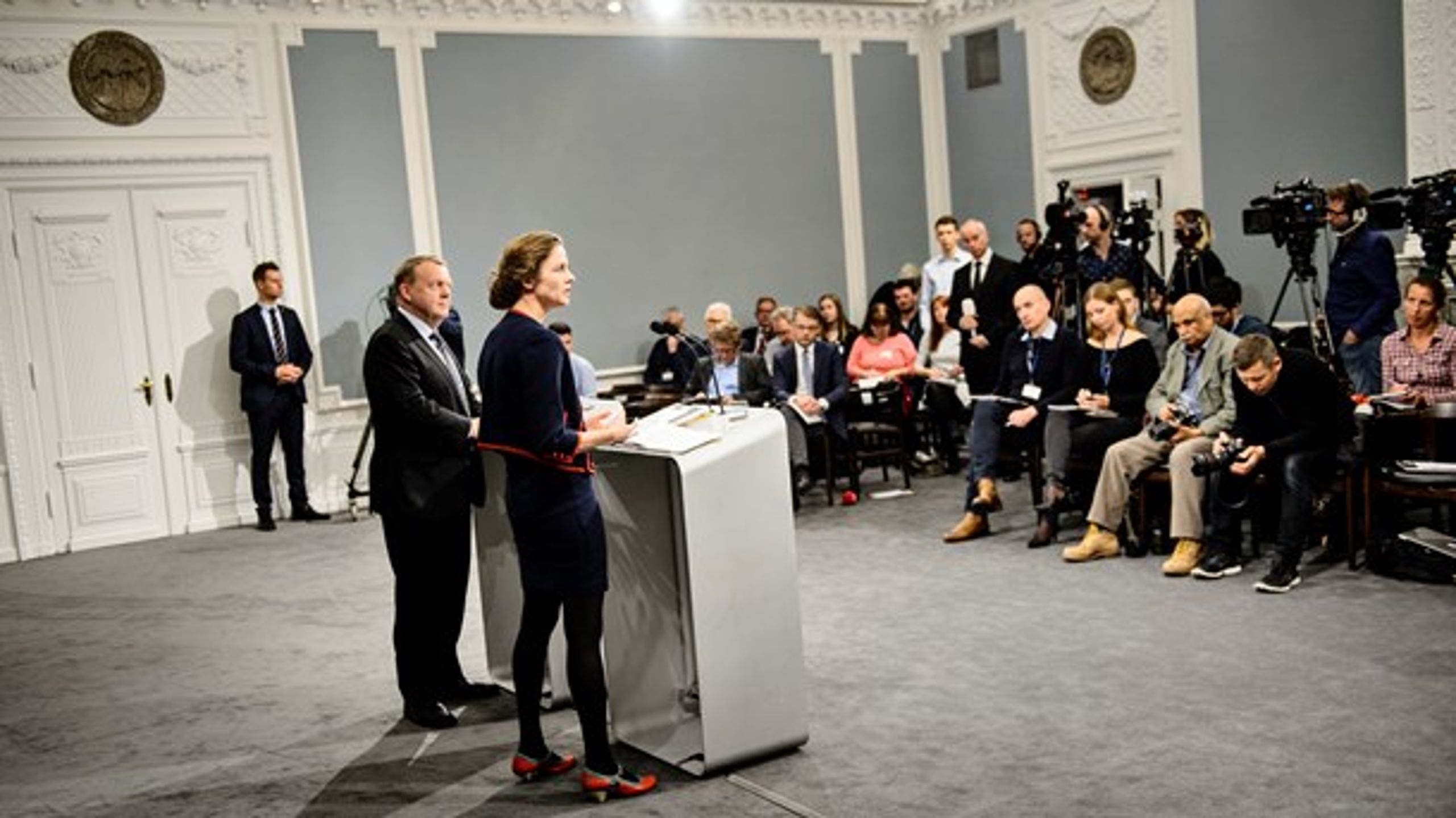 Sundhedsminister Ellen Trane Nørby og statsminister Lars Løkke Rasmussen ventes at præsentere sundhedsreformen meget snart. Arkivfoto