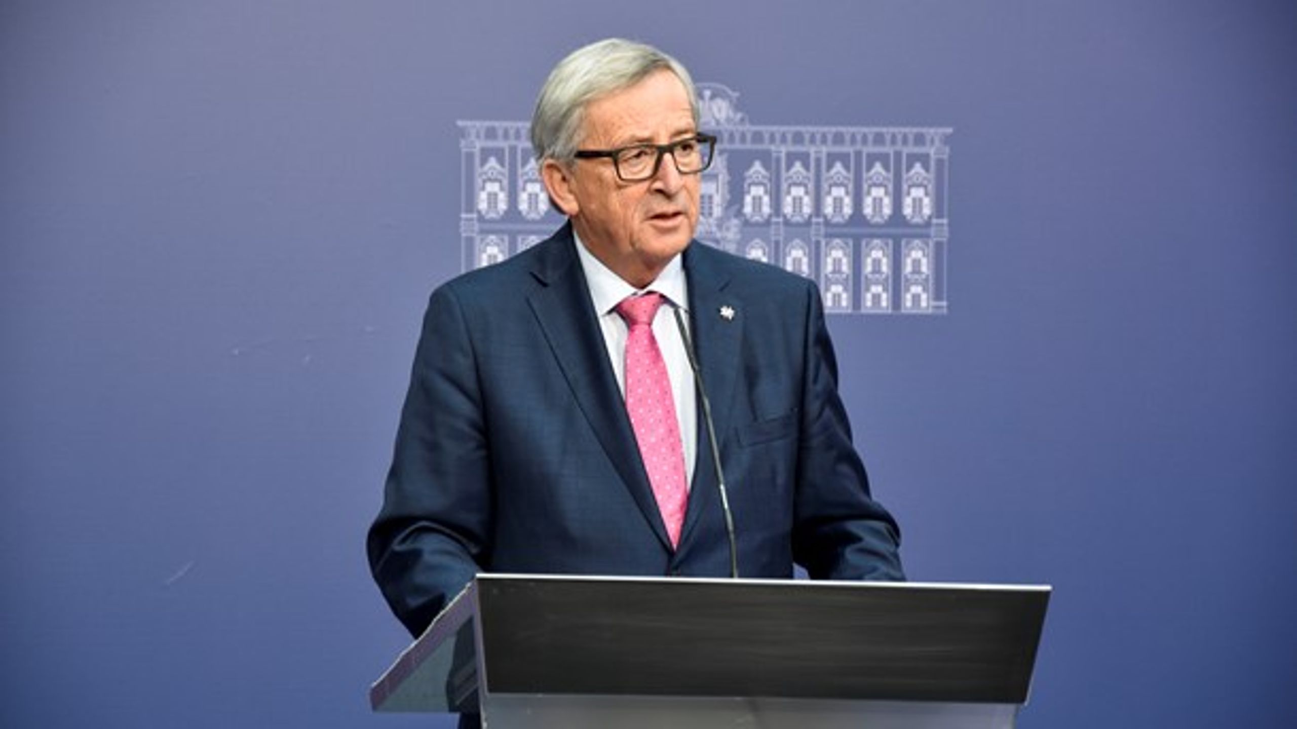 Jean-Claude Juncker og EU-Kommissionen vil gøre det sværere for medlemslandene at blokere for Bruxelles' skatteforslag. (Foto: Wiktor Nummelin/TT/Ritzau Scanpix).