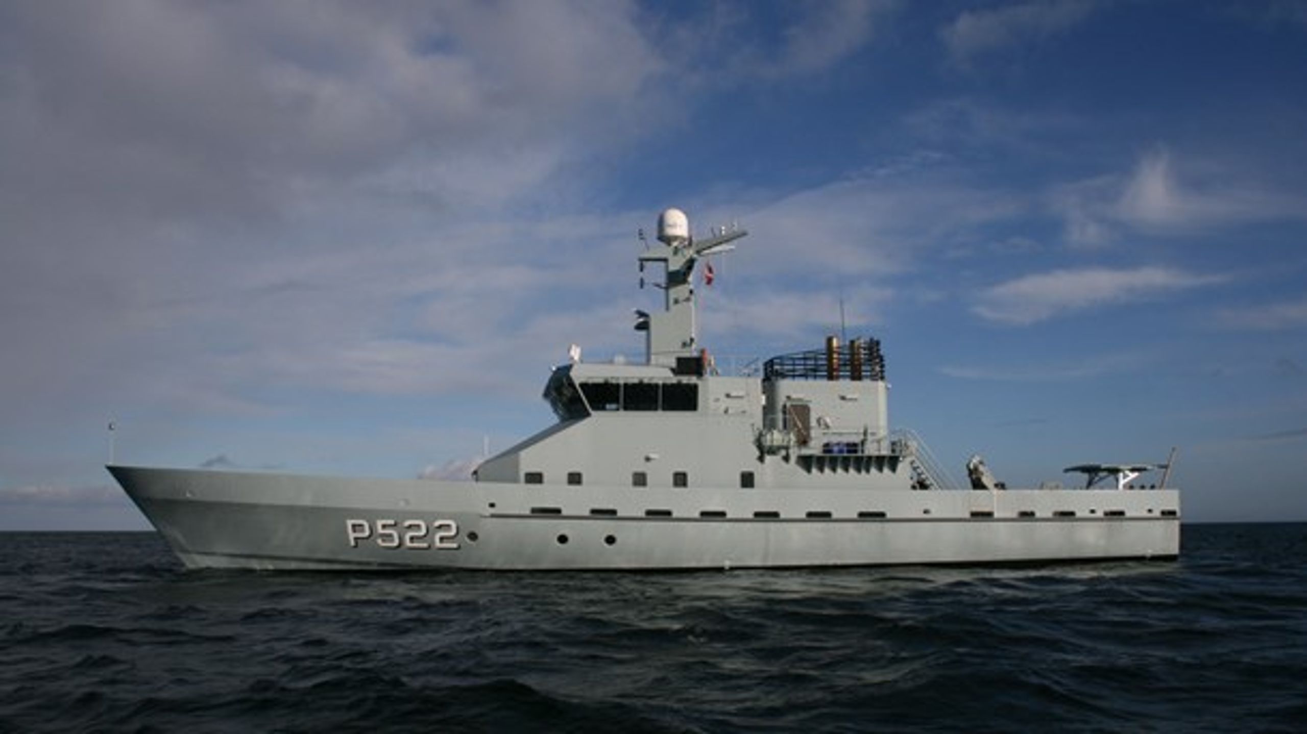 P522 Havfruen er det ene af de seks patruljefartøjer af Diana-klassen, som holder opsyn med de indre danske farvande og nu er en del af 3. Eskadre.&nbsp;