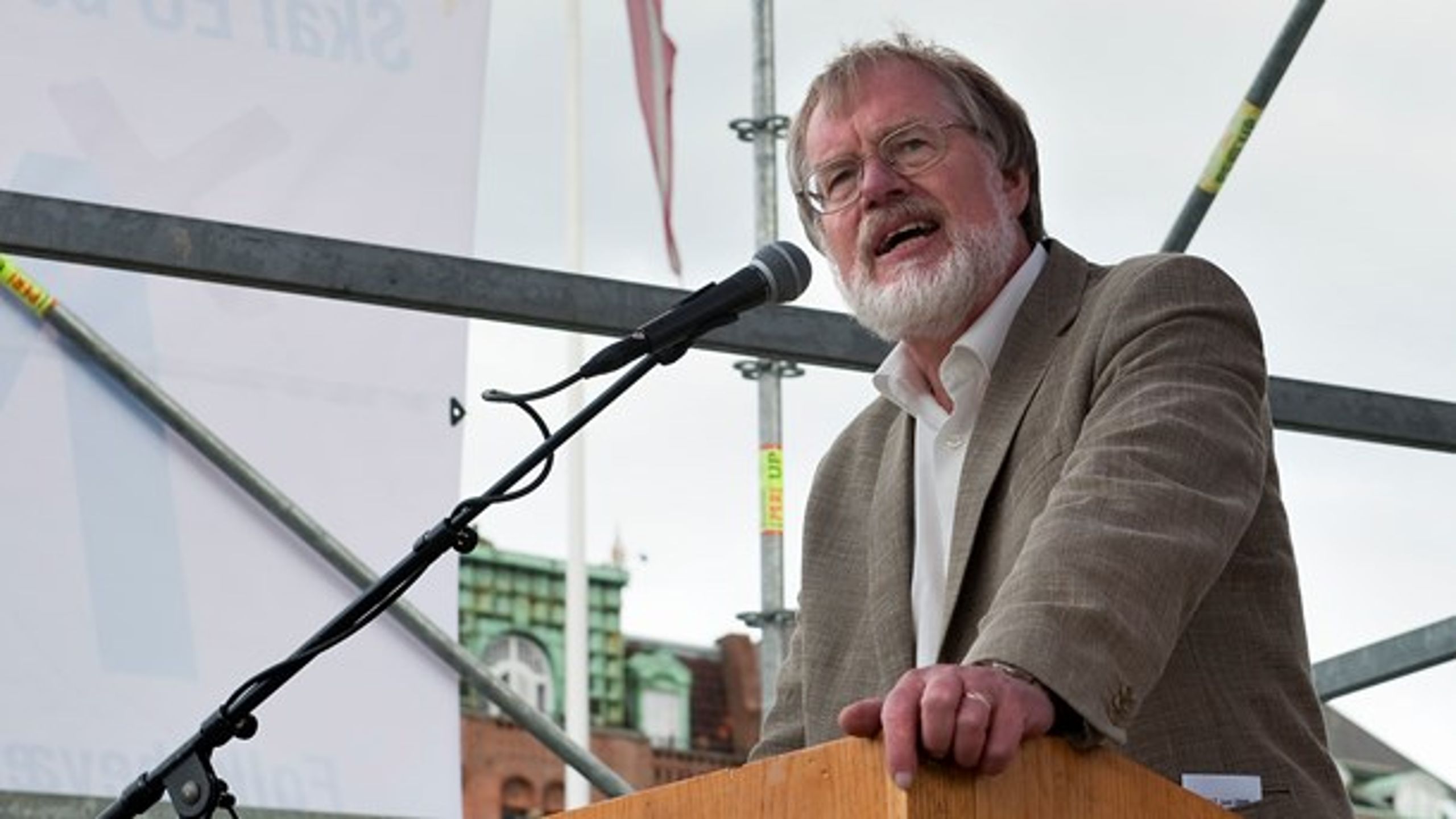 Jørgen Grøn har i flere år støttet Folkebevægelsen mod EU. Nu har det ført til hans eksklusion fra SF.