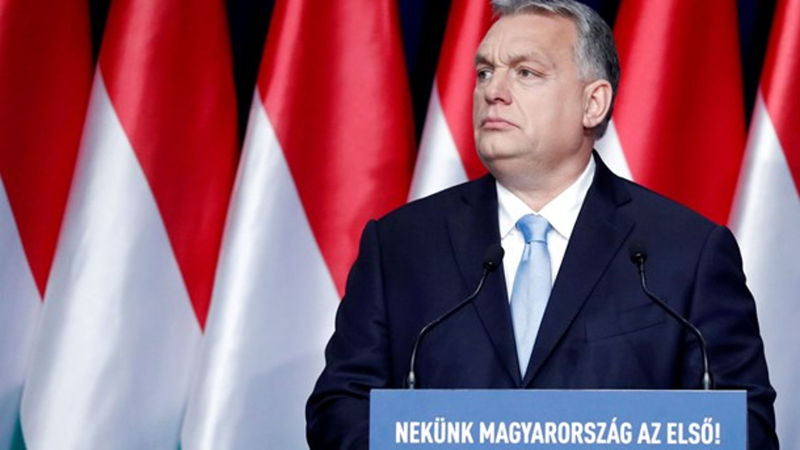 Den ungarske premierminister, Viktor Orbán, er en af de europæiske regeringsledere, der har fået kritik for at true retsstaten.&nbsp;