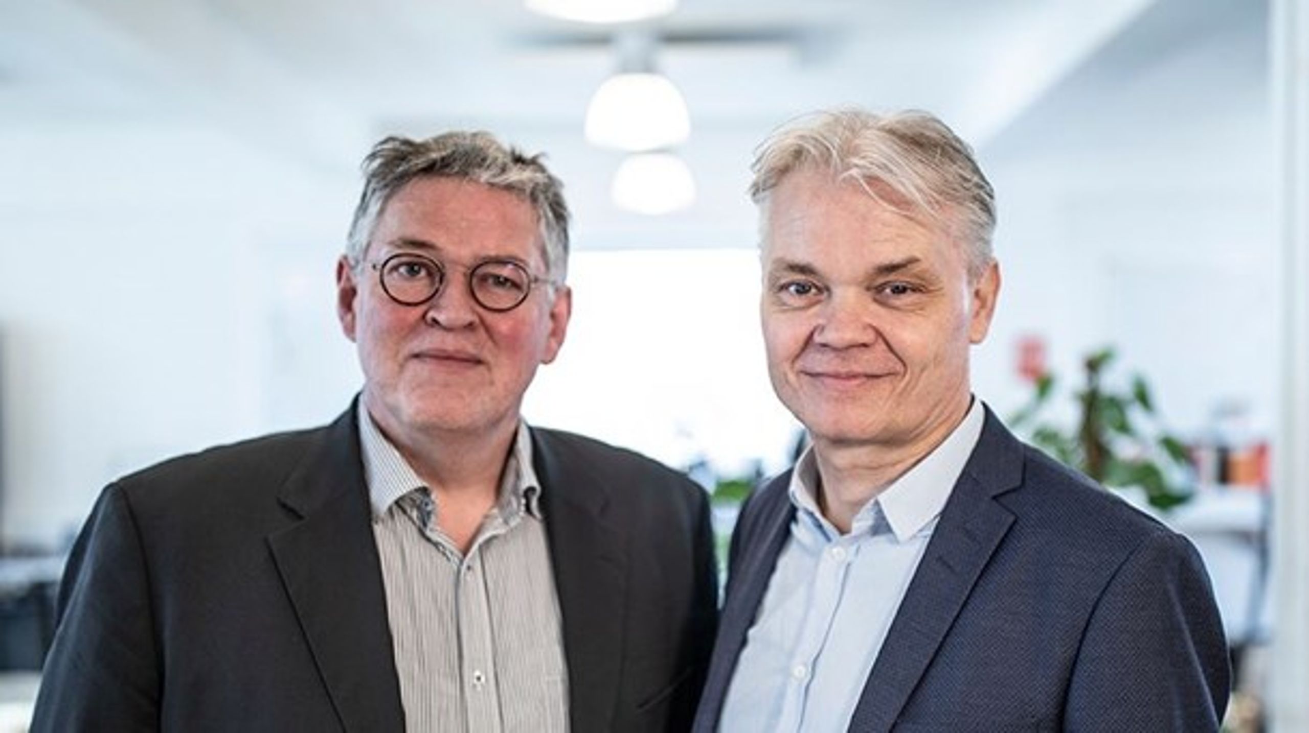 Ceveas nye ledelse: Andreas Sonne Nørgaard og Per Michael Jespersen.
