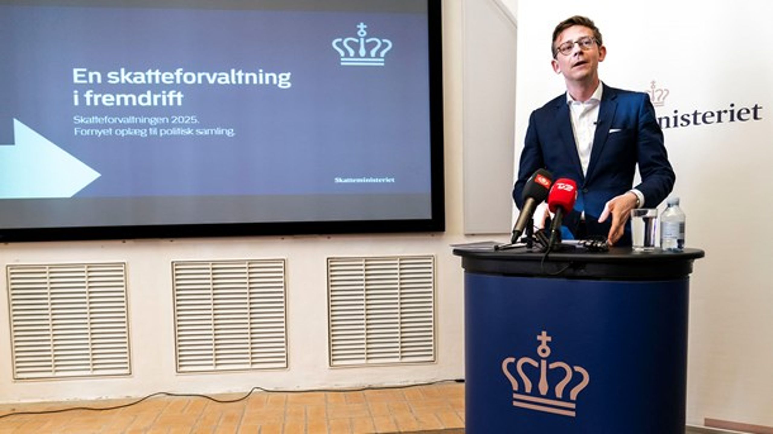 Som skatteminister har Karsten Lauritzen (V) været med til at nedlægge det gamle Skat og erstatte det med syv specialiserede styrelser.