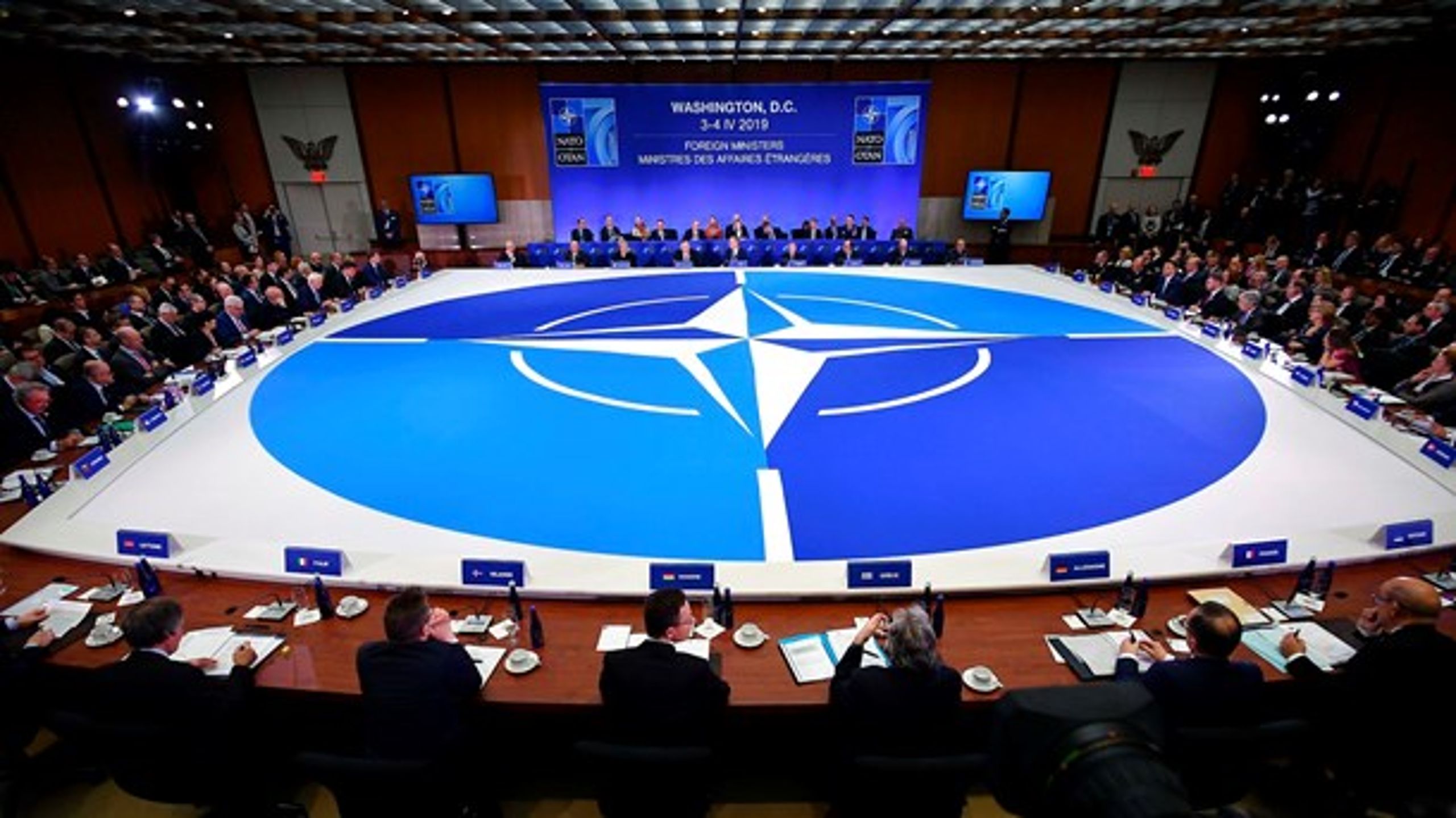 Nato-landenes udenrigsministre var samlet i Washington i sidste uge i anledning af 70-års jubilæet.