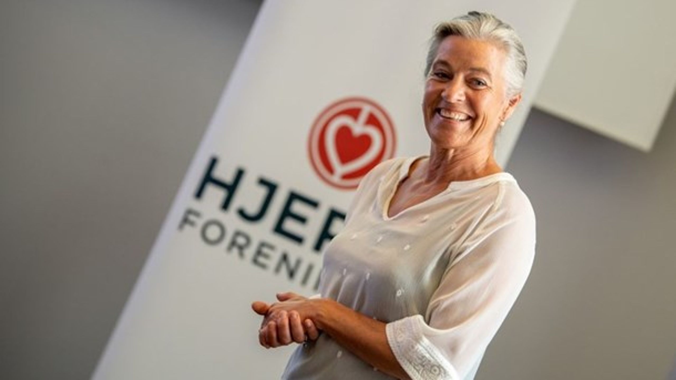 Inden for ganske få år vil der være en halv million hjertepatienter i Danmark. Forebyggende indsatser skal stoppe udviklingen, mener Anne Kaltoft fra Hjerteforeningen.