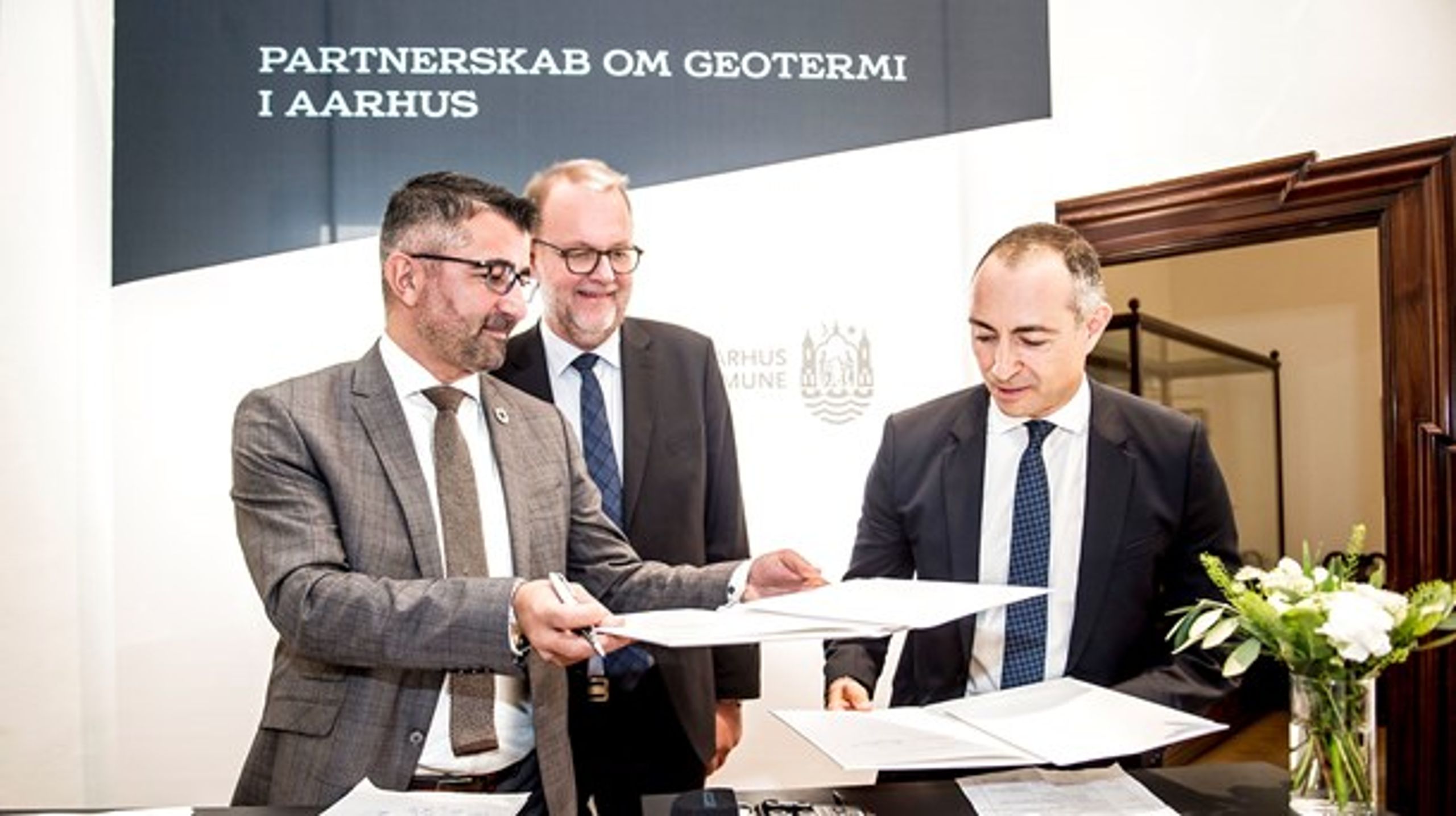 I oktober 2018 indgik A.P. Møller Holding og Aarhus Kommune et partnerskab om geotermi. Nu har selskabet fået Energistyrelsens tilladelse til at undersøge potentialet for geotermi i både Aarhus og Aalborg (arkivbillede).
