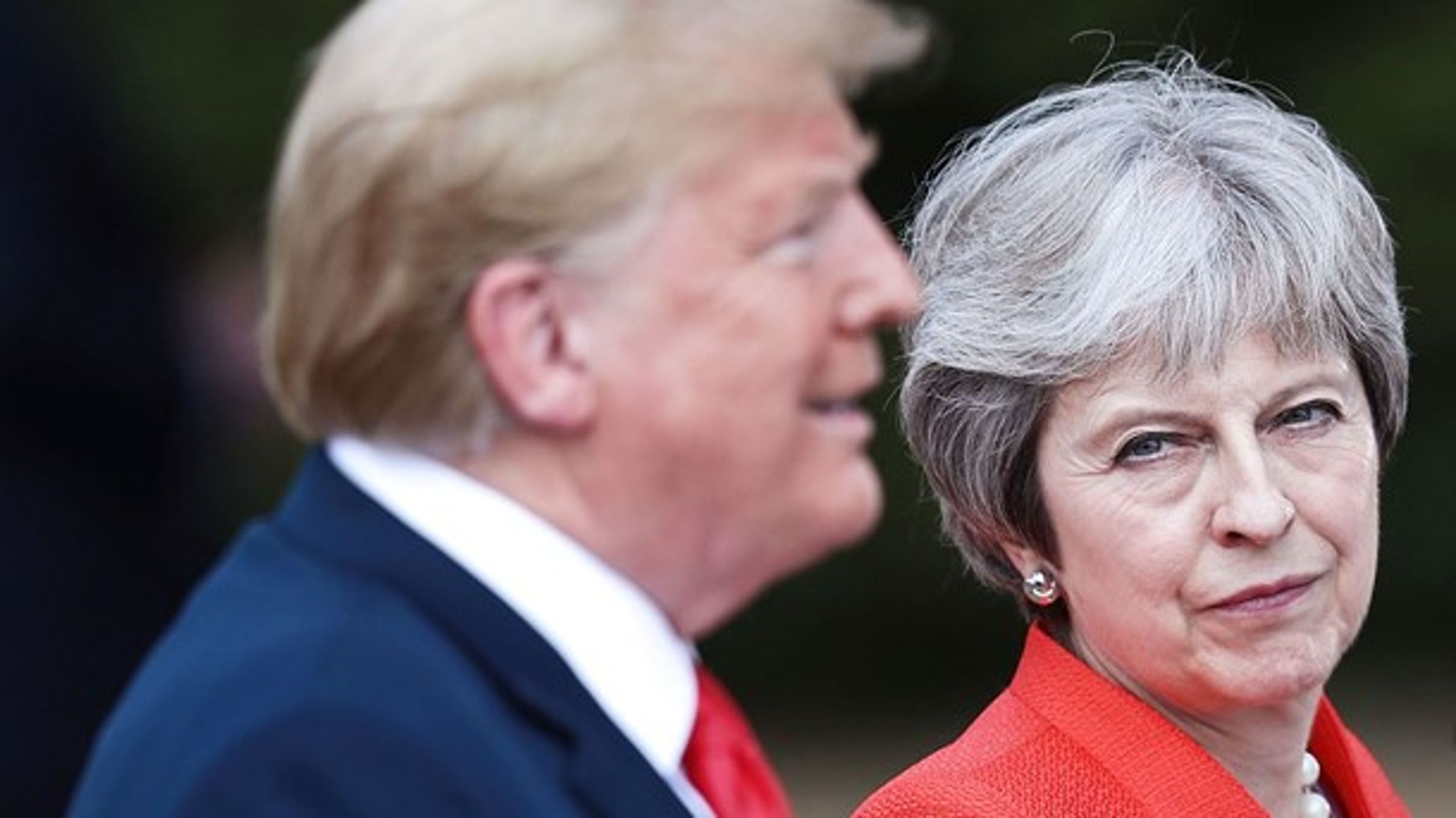 Én af de allersidste officielle pligter, før Theresa May går af, bliver at deltage i den amerikanske præsidents statsvisit i Storbritannien i denne uge.
