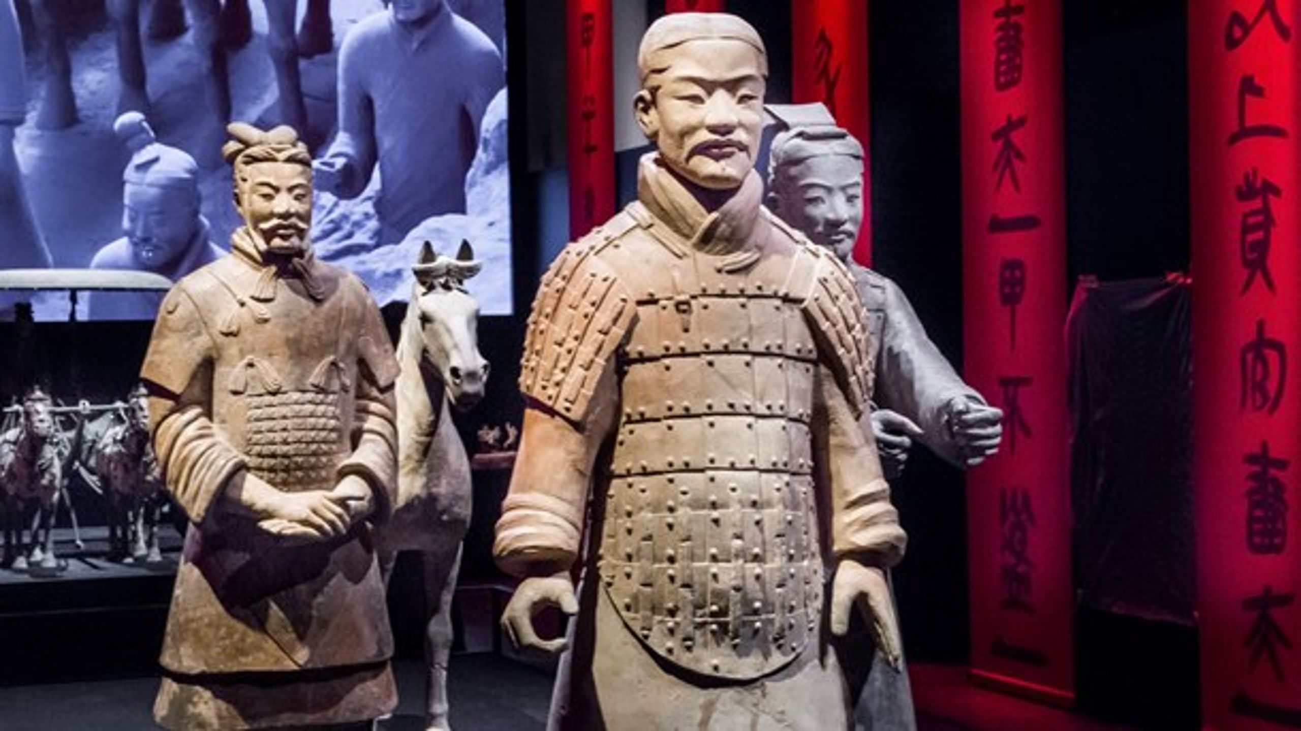 Moesgaard Museum har tidligere haft en særudstilling om Kinas terrakottahær. Museet er ifølge Peter Thor Andersen et eksempel på en succeshistorie fra dette årti.