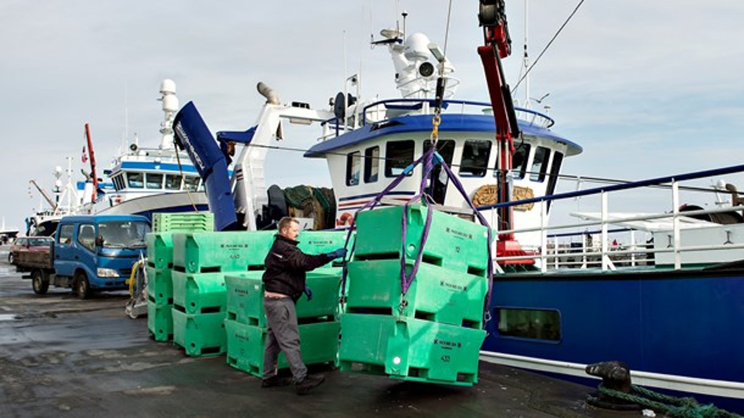 Vi skal gøre en indsats for at holde fast i de fiskerihavne, vi har i dag, mener&nbsp;Svend-Erik Andersen.&nbsp;