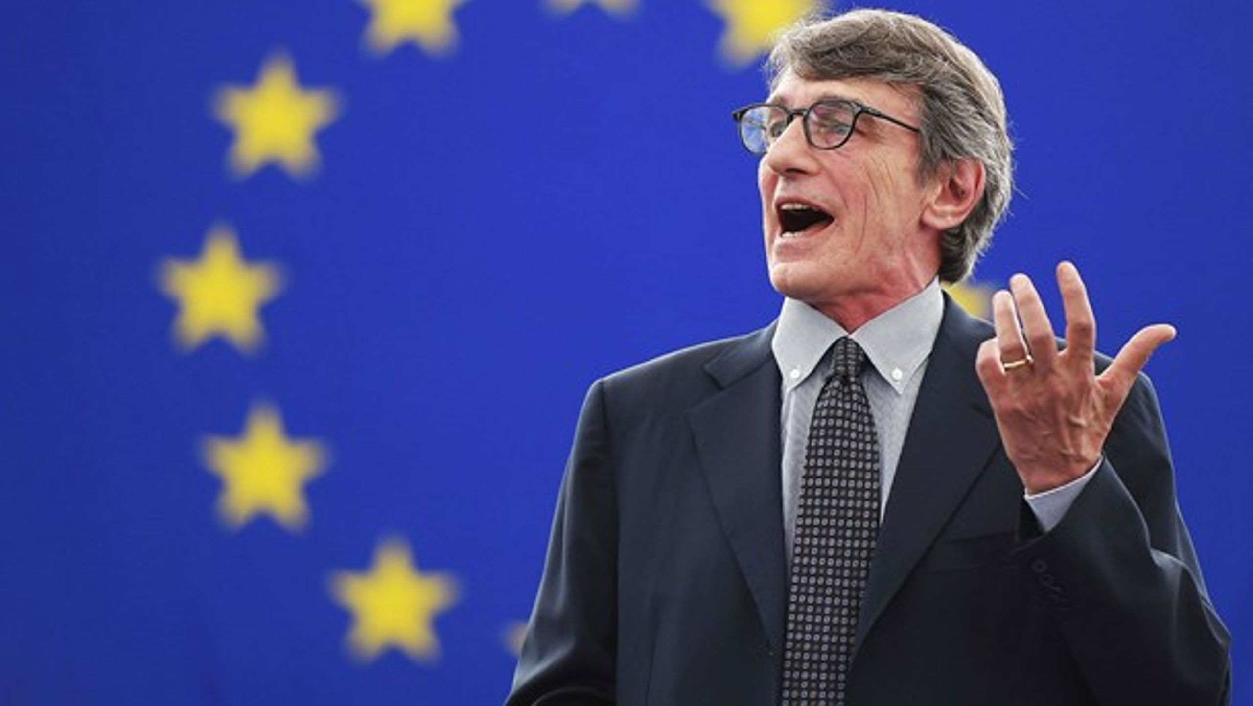 David hvem? Socialdemokraten David Maria Sassoli, som onsdag blev valgt til ny formand for Europa-Parlamentet, er stort set ukendt uden for hjemlandet Italien.