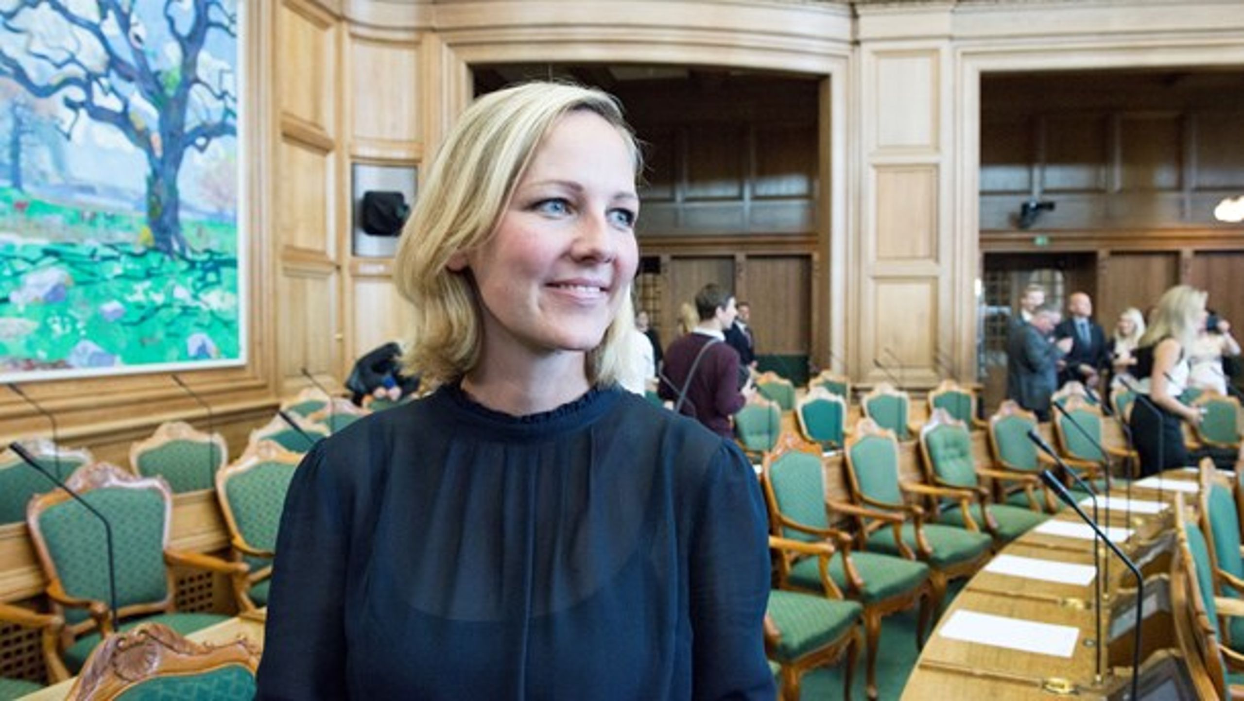 Ida Auken var miljøminister under den tidligere socialdemokratisk ledede regering. Nu er hun ny formand for Klima-, Energi- og Forsyningsudvalget.