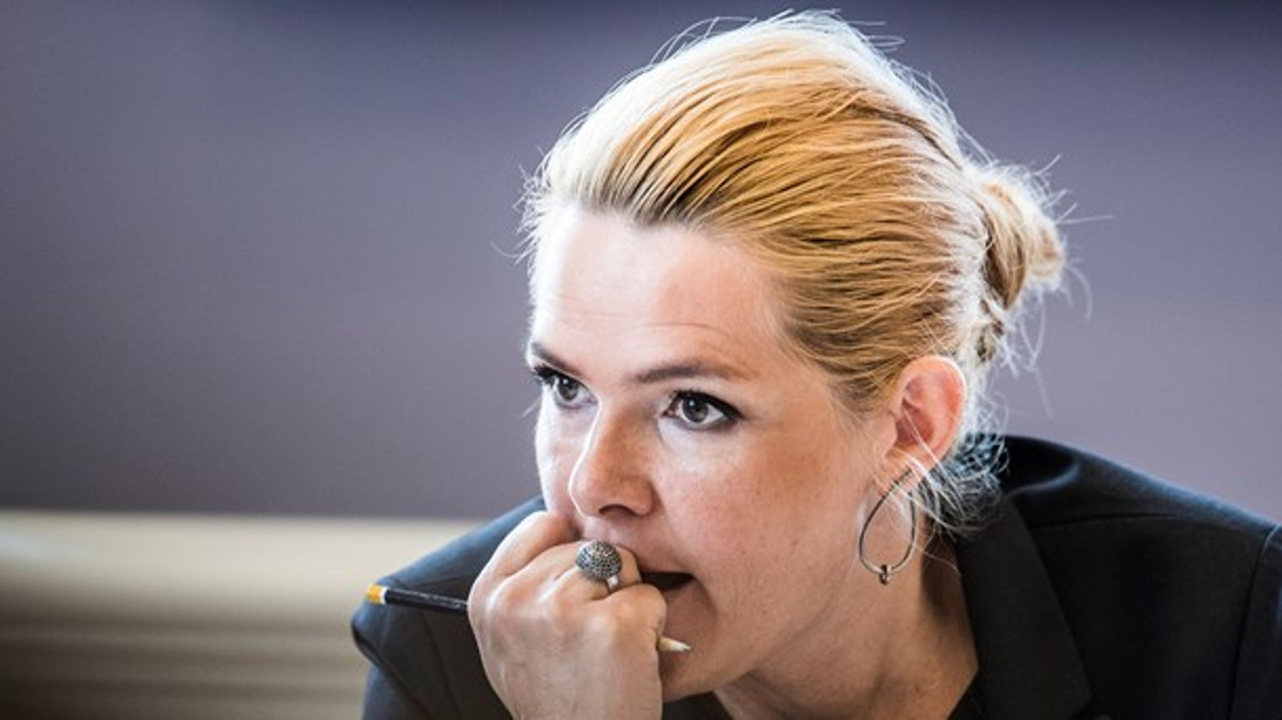 Inger Støjberg (V) tabte mandag en&nbsp;afstemning om næstformandsposten i Venstres folketingsgruppe til Sophie Løhde (V).&nbsp;