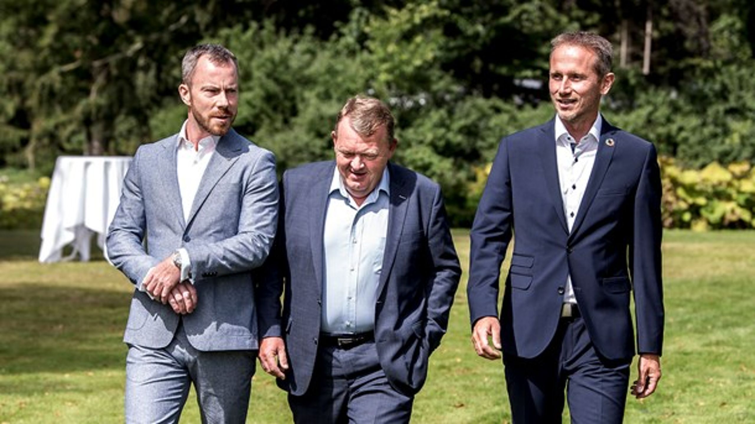 I weekenden diskutere Venstres hovedbestyrelse, om Lars Løkke Rasmussen (V) og Kristian Jensen (V) fortsat skal stå i spidsen for partiet.