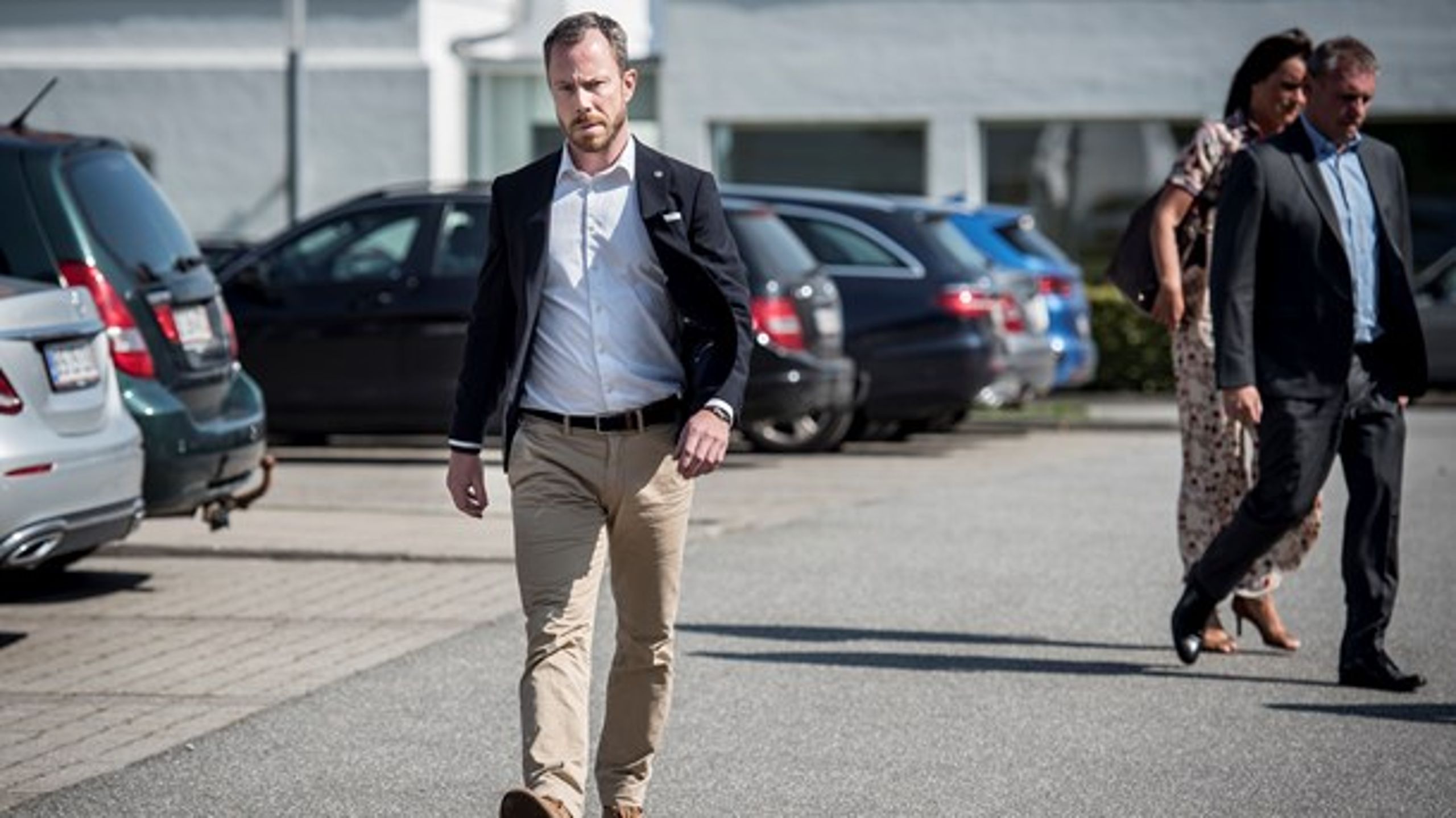 Jakob Ellemann-Jensen ligner det mest sandsynlige bud på en ny formand for Venstre. Selv har han endnu ikke meldt ud, om han vil stille op.&nbsp;