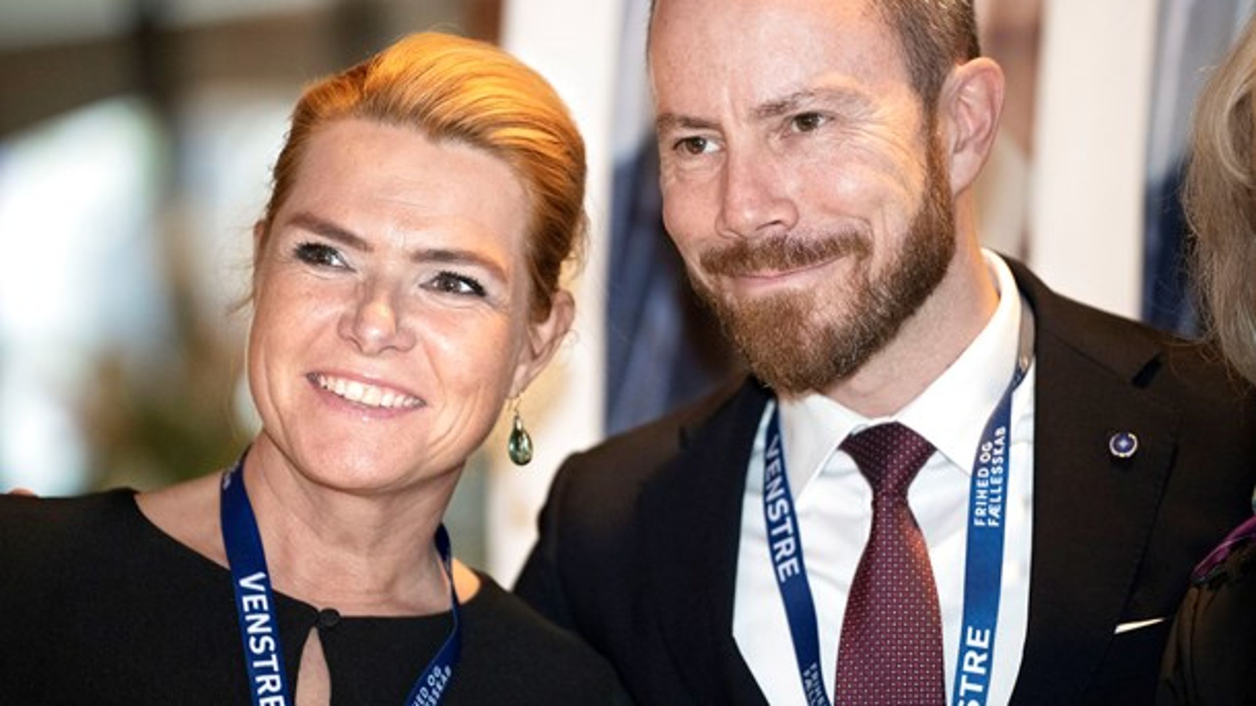 Den sandsynlige nye formand Jakob Ellemann-Jensen har ikke direkte anbefalet Inger Støjberg som næstformand, men kalder hende "et rigtig godt bud", skriver Jarl Cordua.