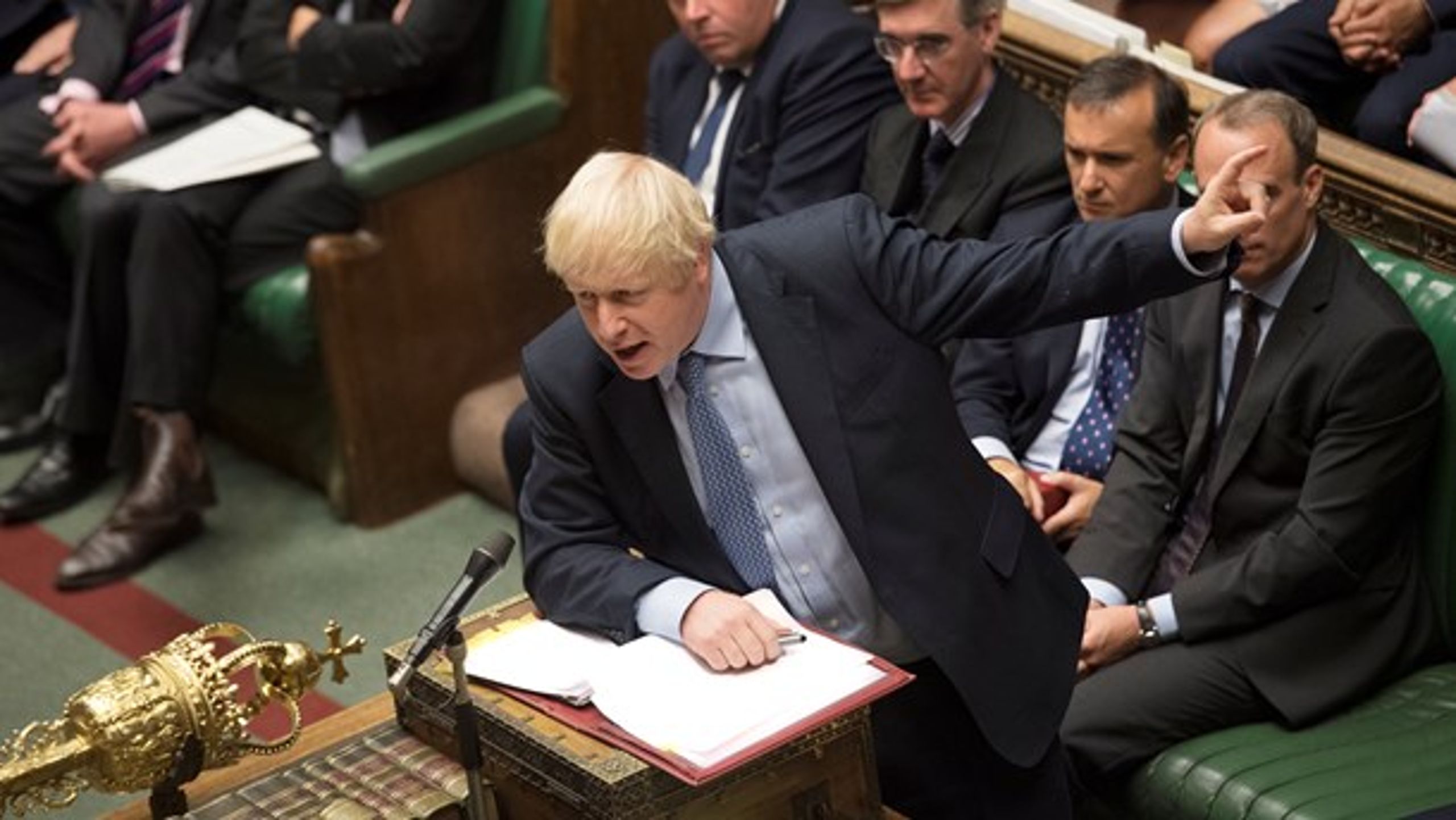 Den britiske premierminister&nbsp;Boris Johnson forsøger at få det britiske parlament til at&nbsp;tillade udskrivelsen af&nbsp;et nyvalg, der skal afholdes 15. oktober.