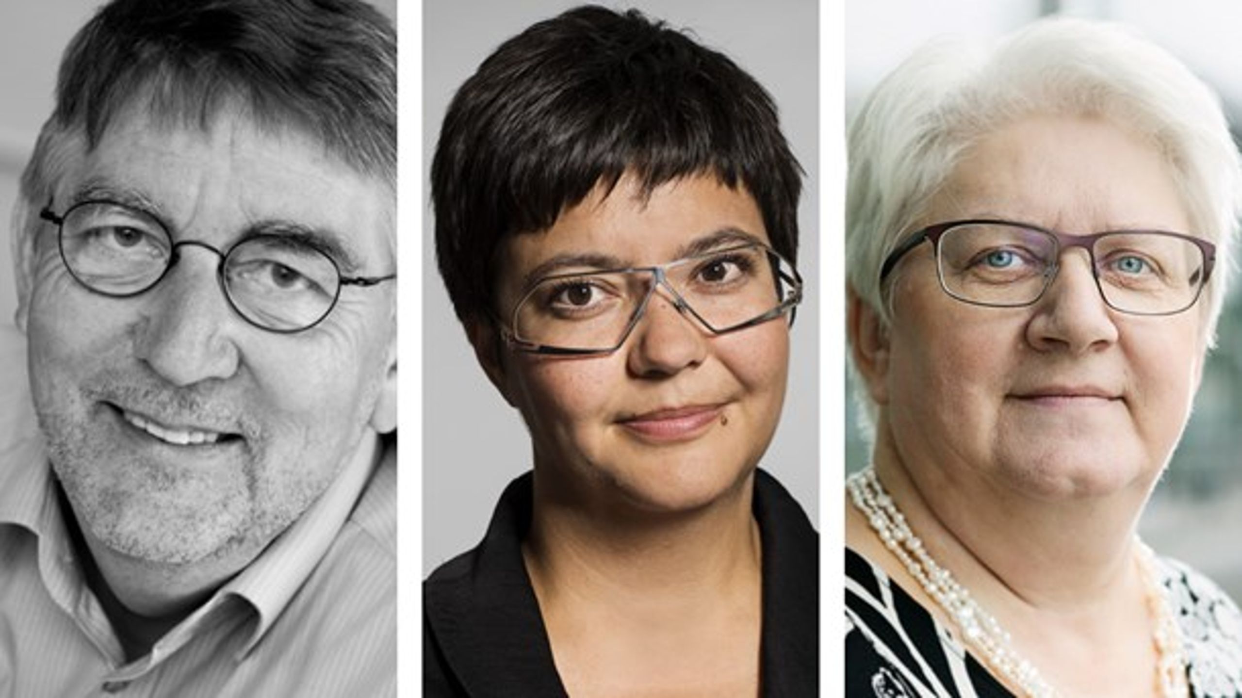Jørgen Rosted, Caroline Howard Grøn og Rita Bundgaard er blandt efterårets skribenter på Altinget Embedsværk.