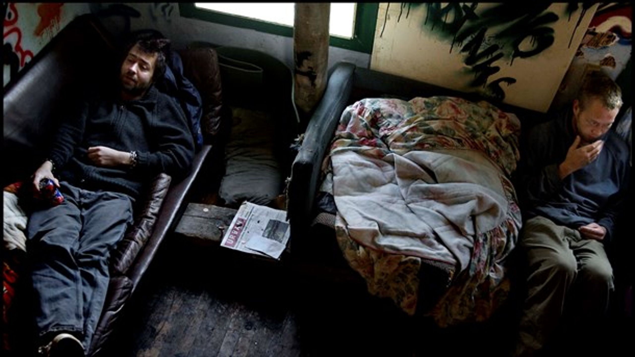 <div>Unge hjemløse og utilpassede holder til i værestedet Gaderummet på Nørrebro.</div>