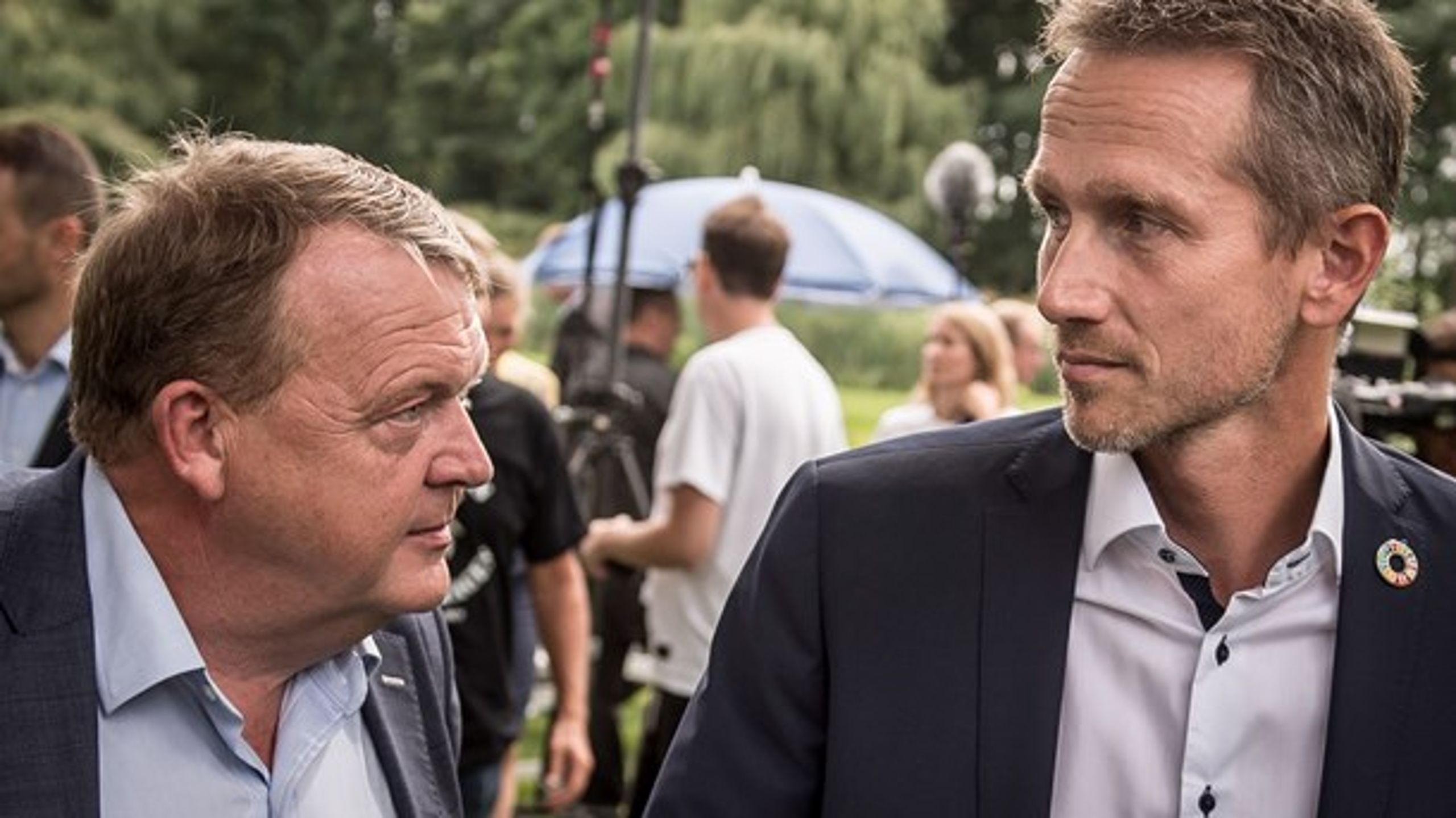 Venstre har tildelt nye roller til tidligere formand og næstformand Kristian Jensen og Lars Løkke Rasmussen.