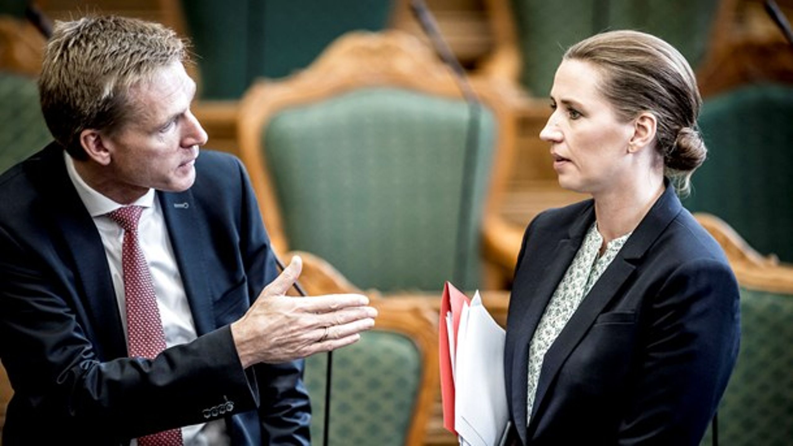 Mette Frederiksen forhandlede som beskæftigelsesminister selv den reform på plads, hvorfra de 100 millioner kroner stammer, som regeringen nu vil bruge på opkvalificering.
