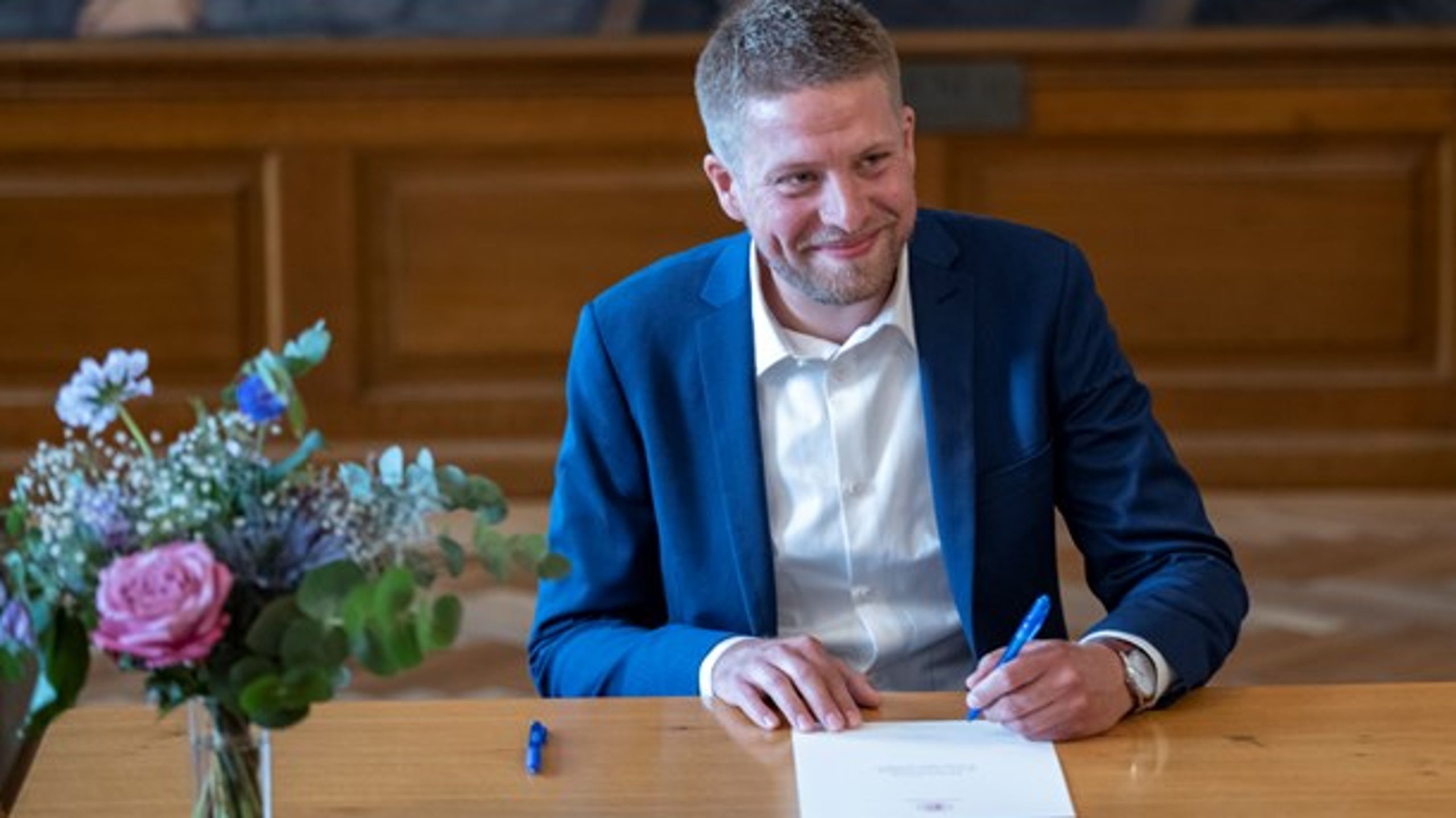 Socialdemokratiets uddannelses- og forskningsordfører Kasper Sand Kjær er en uddannelsespolitisk sværvægter, trods den unge alder.