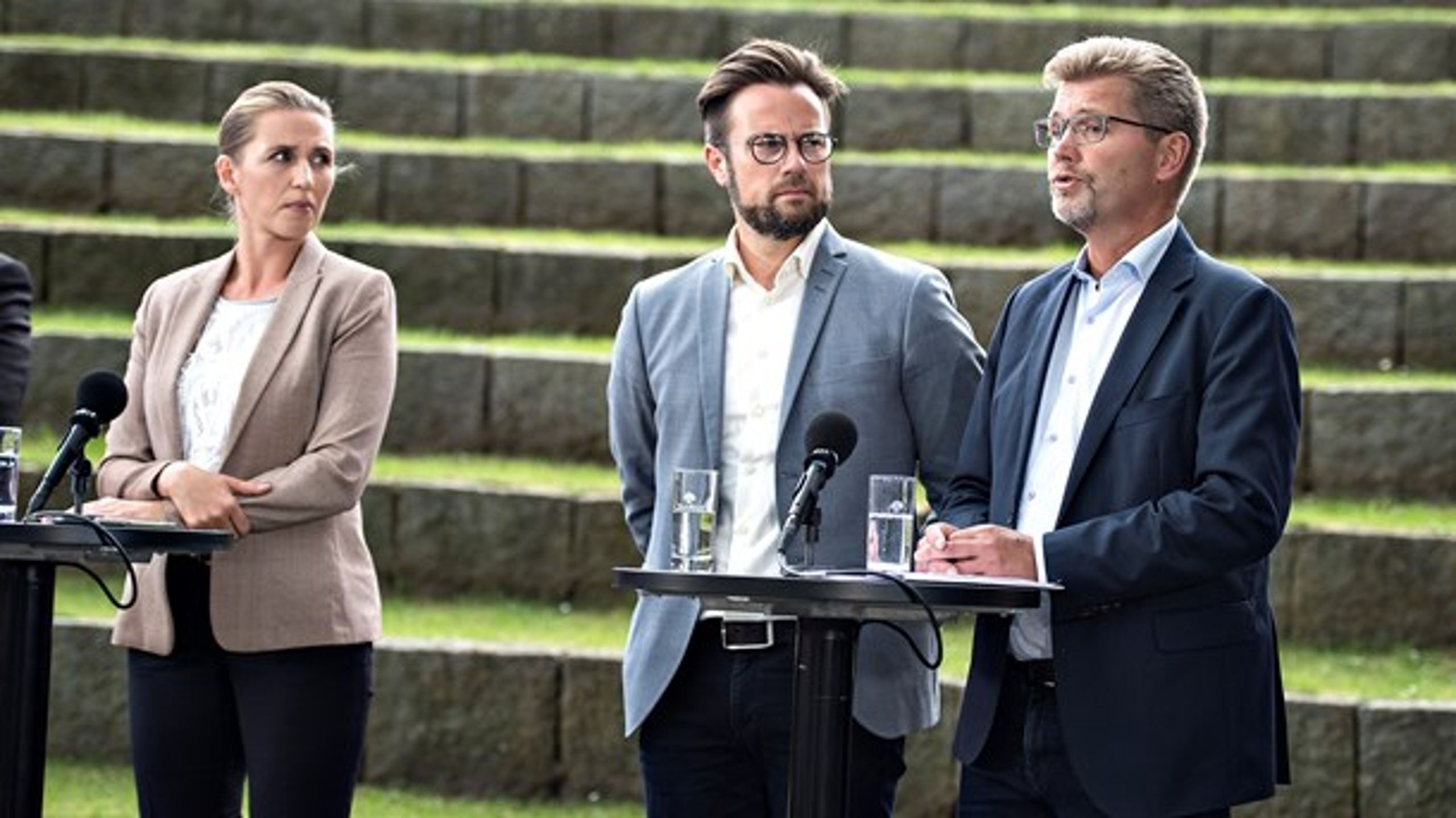 Odenses borgmester, Peter Rahbæk Juel, har fået godkendt en skattestigning. Flere borgmestre&nbsp;peger på, at København bør sænke skatten, men det har hovedstaden ikke i sinde at gøre.