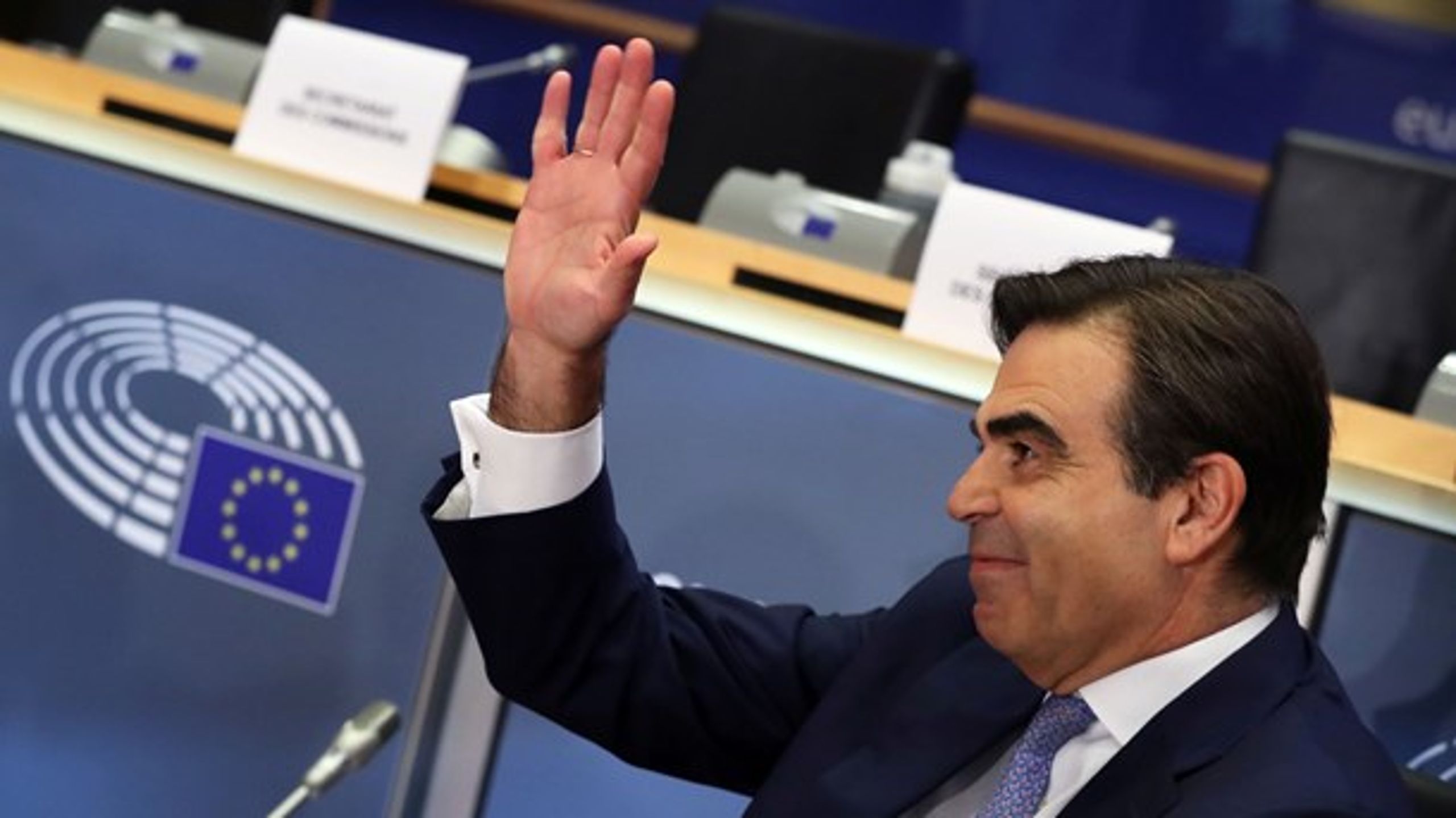 Grækeren Margaritis Schinas får en ny kommissærtitel.