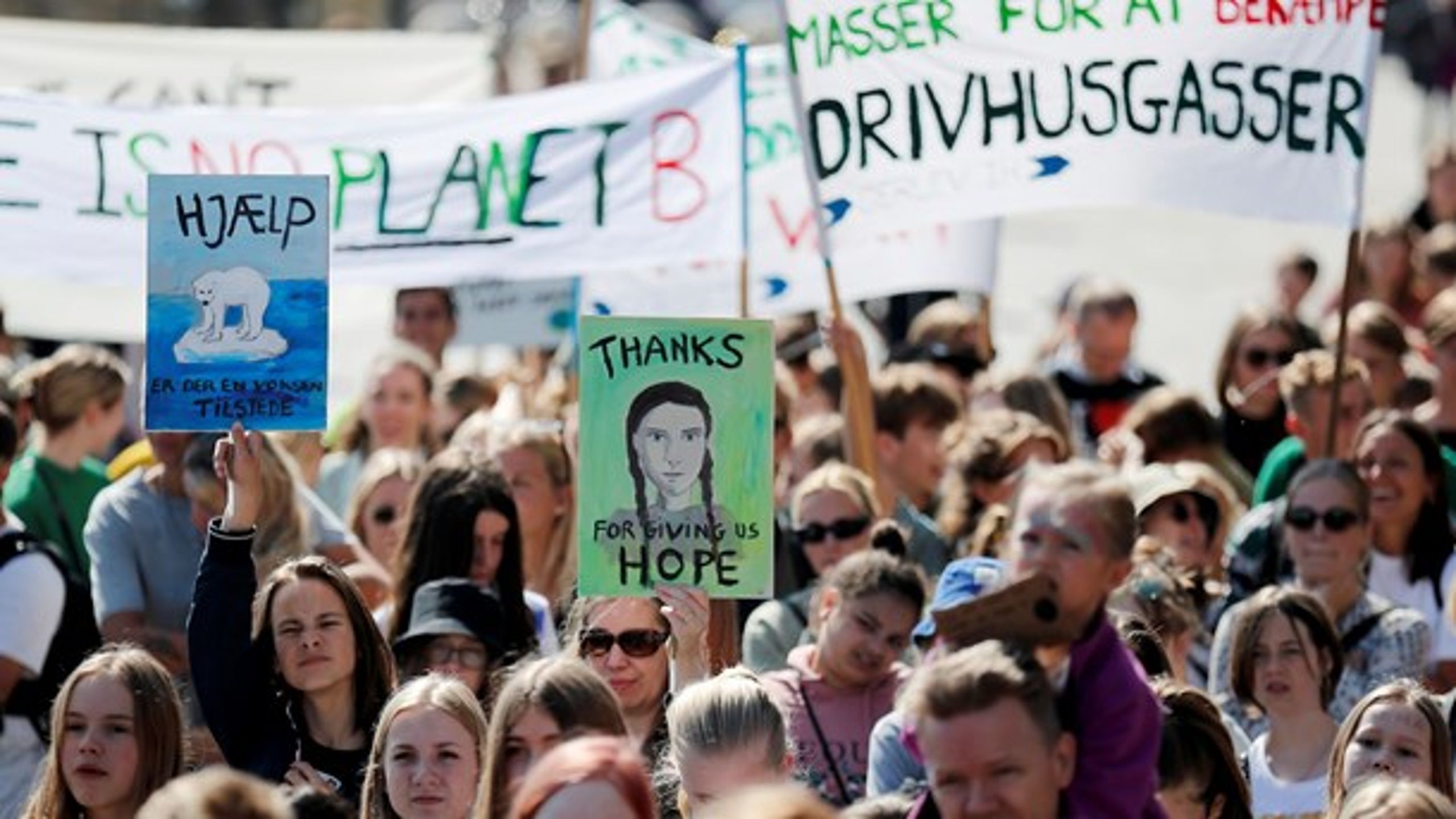 De folkelige protester virkede. Danmark har fået en ny klimalov.