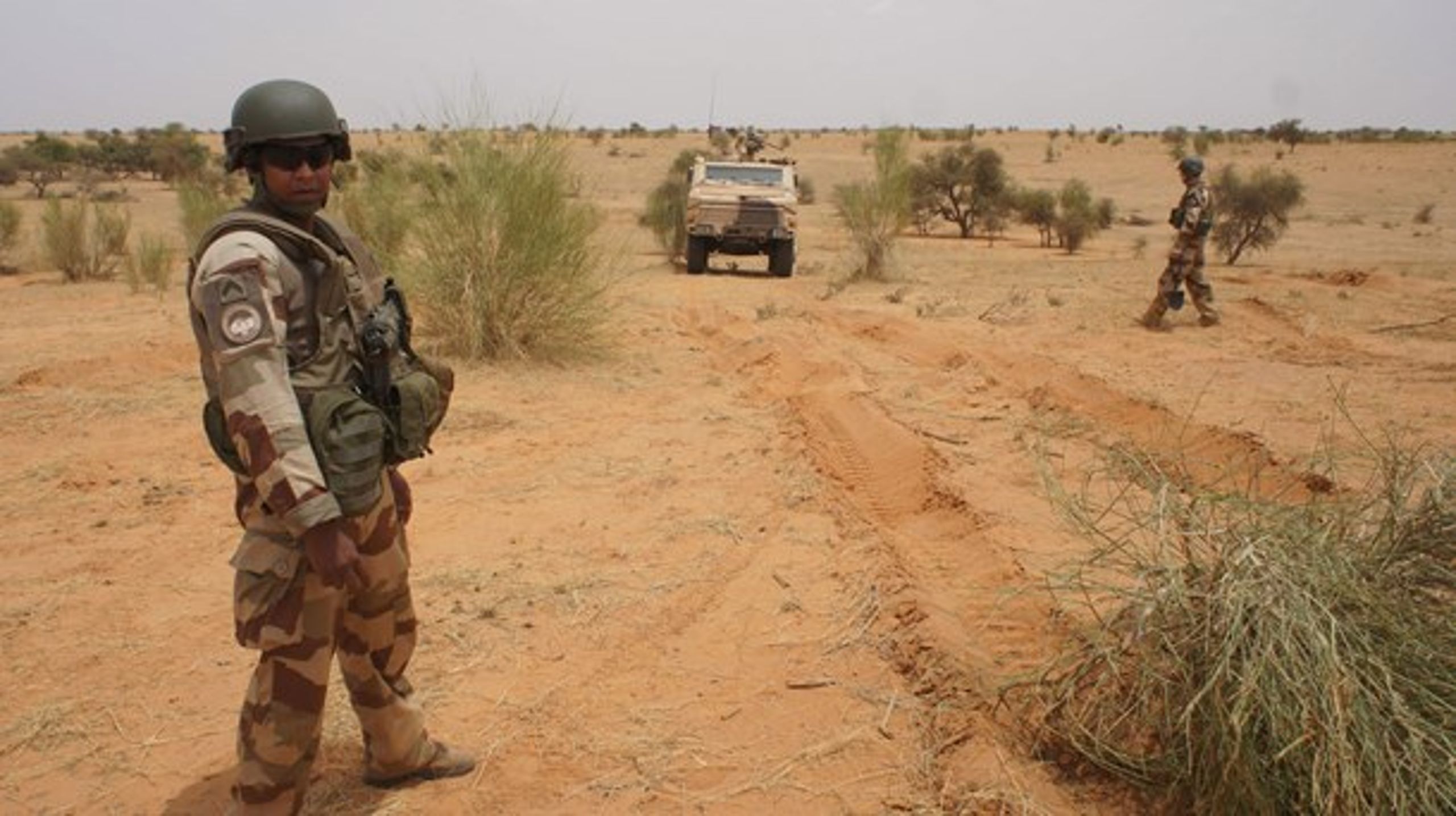 <span>Fransk soldat i Mali.
Frankrig har mistet 41 soldater i Sahel-indsatsen siden&nbsp;2013, fortæller&nbsp;Signe
Marie Cold-Ravnkilde.</span>