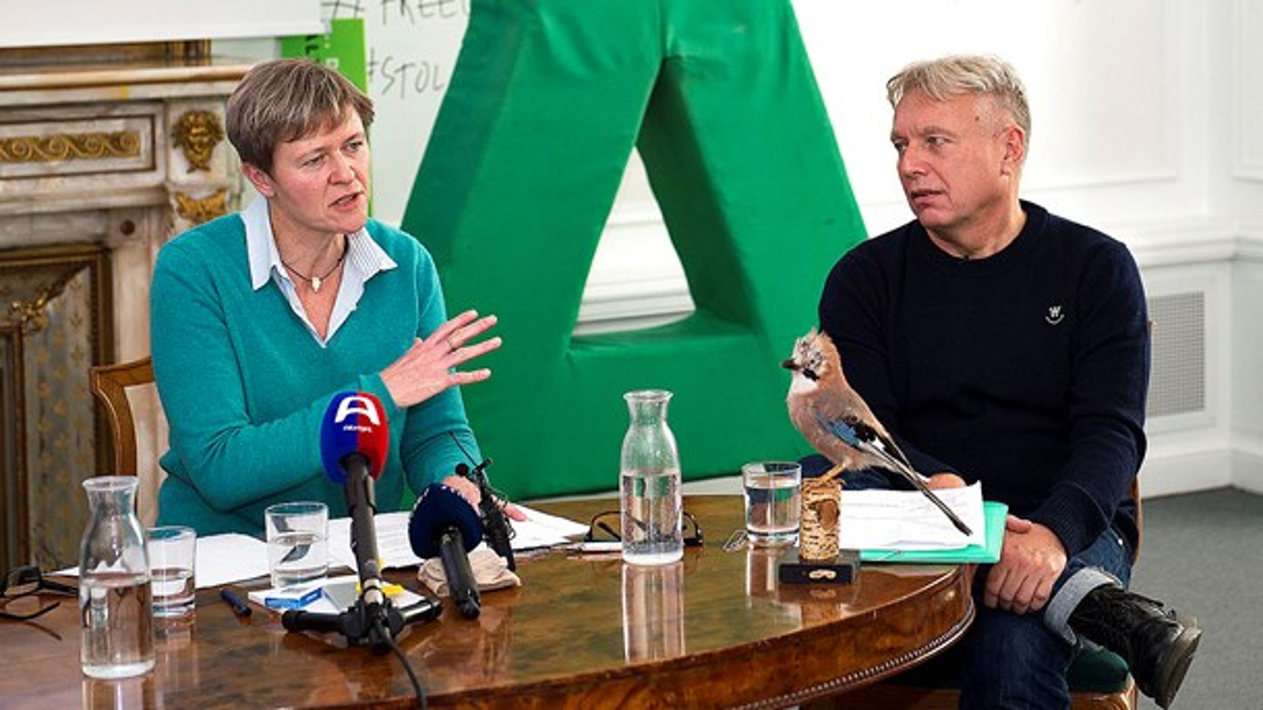 Josephine Fock går efter posten som politisk leder af Alternativet efter Uffe Elbæk.