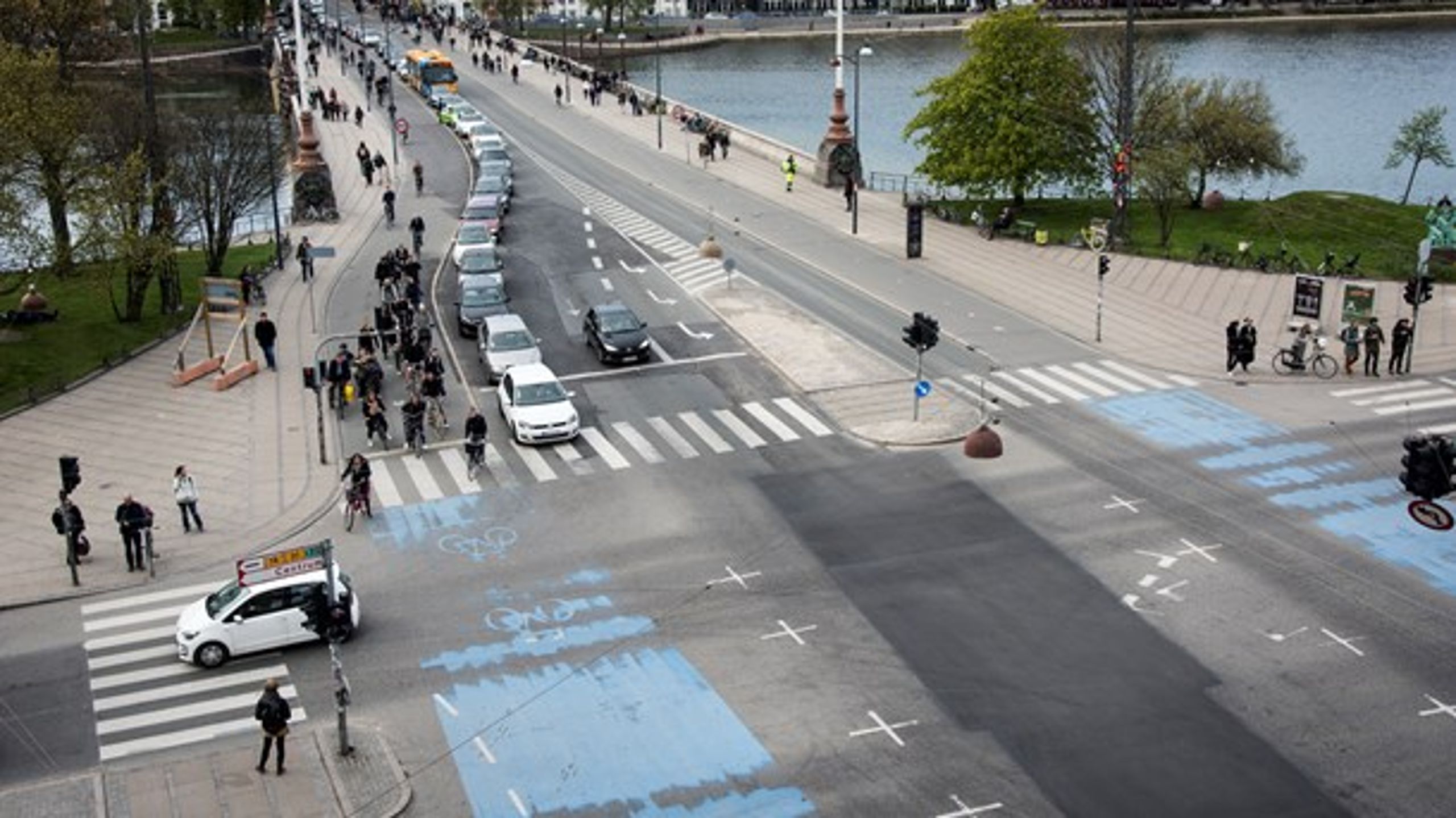 Målinger af cyklister som i København kan give mulighed for at anlægge flere cykelstier og påvirke antallet af cyklister, skriver Peer Frank og Kurt Kjærgaard Kristensen.&nbsp;