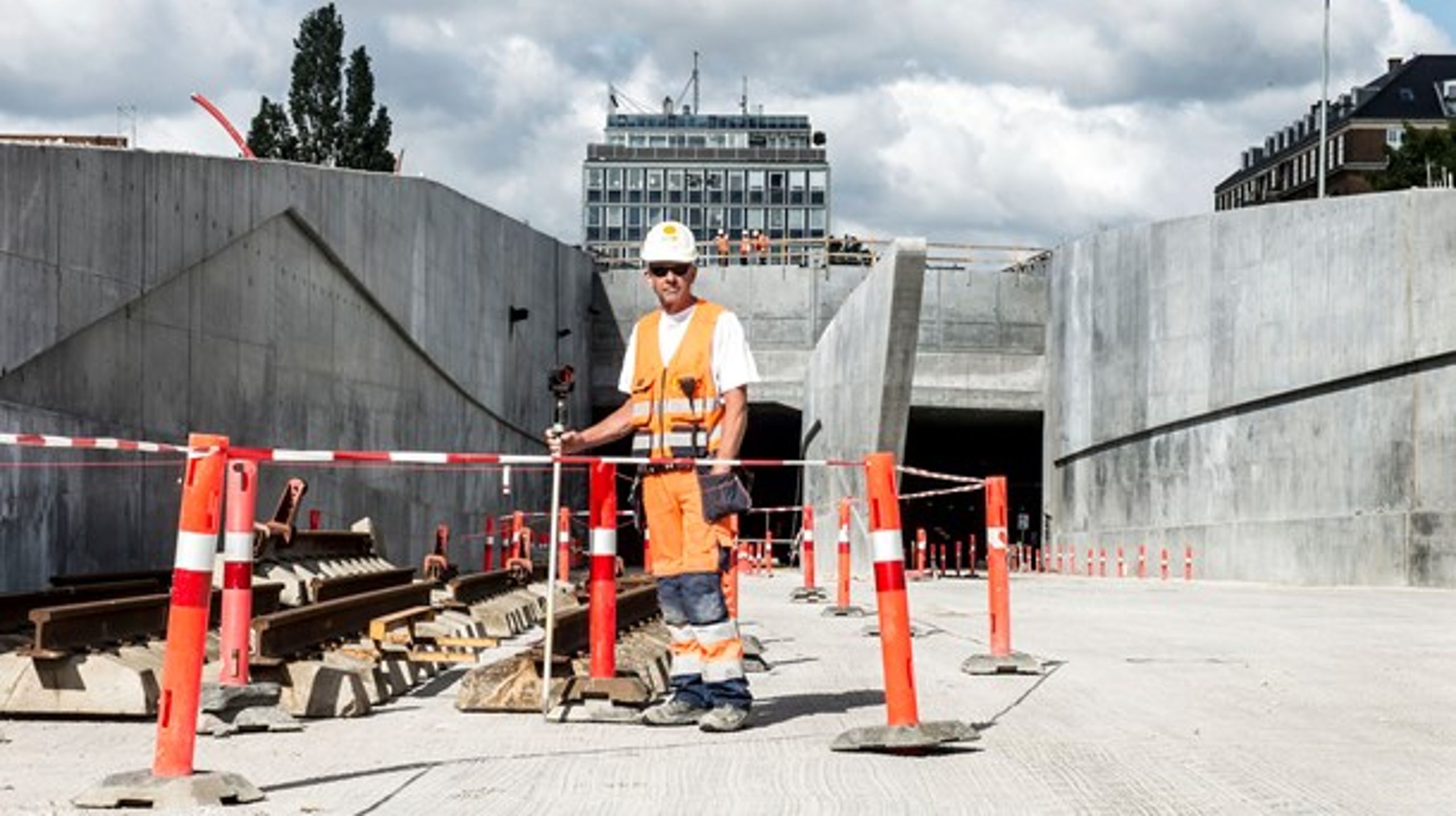 Hvad skal milliarderne i den nye aftale om infrastruktur bruges på? Altinget tager debatten (billedet: byggeriet af Nordhavnsvej tunnel i 2014).