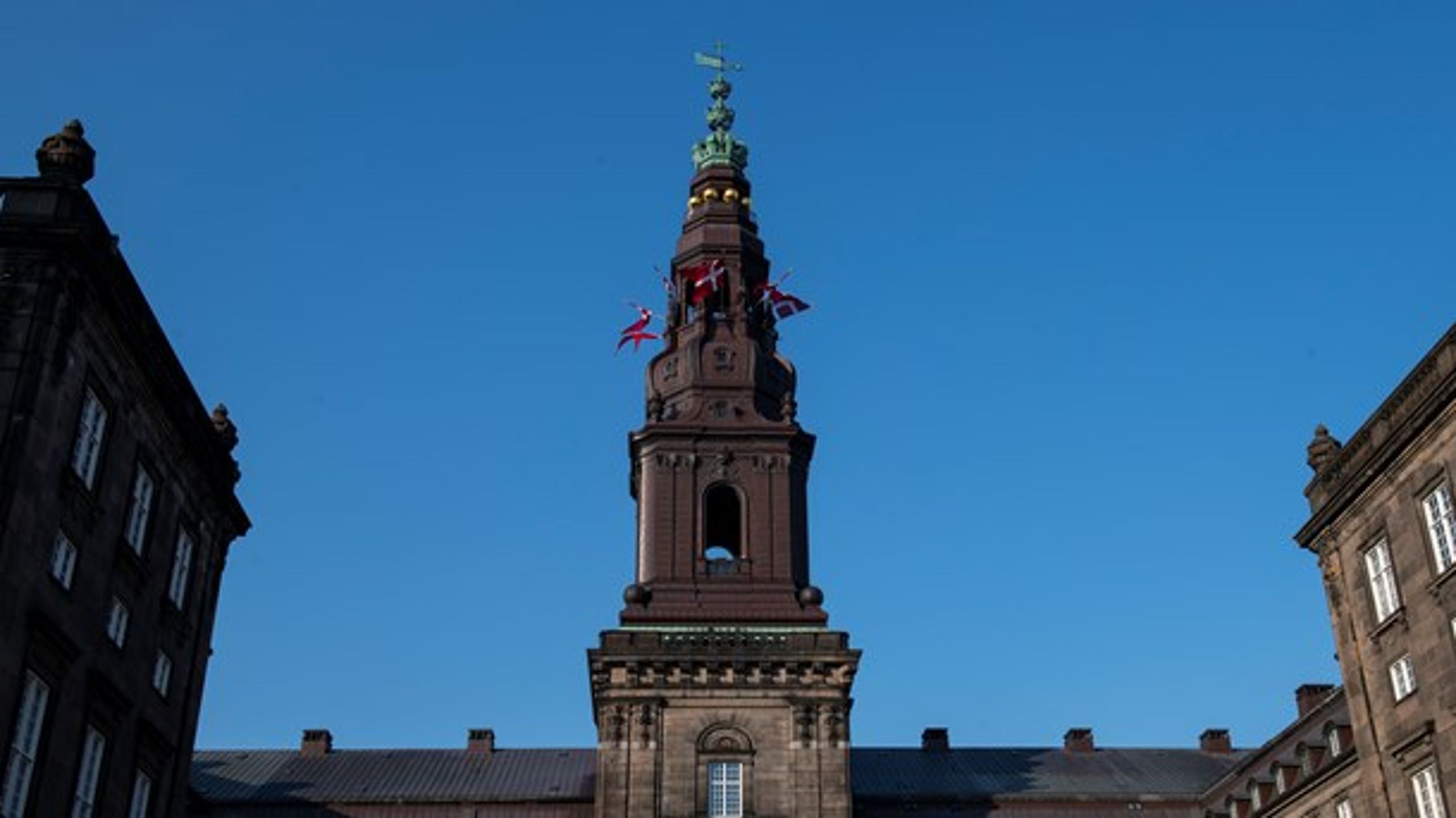 Christiansborg er lukket land for besøgende frem til 3. april.