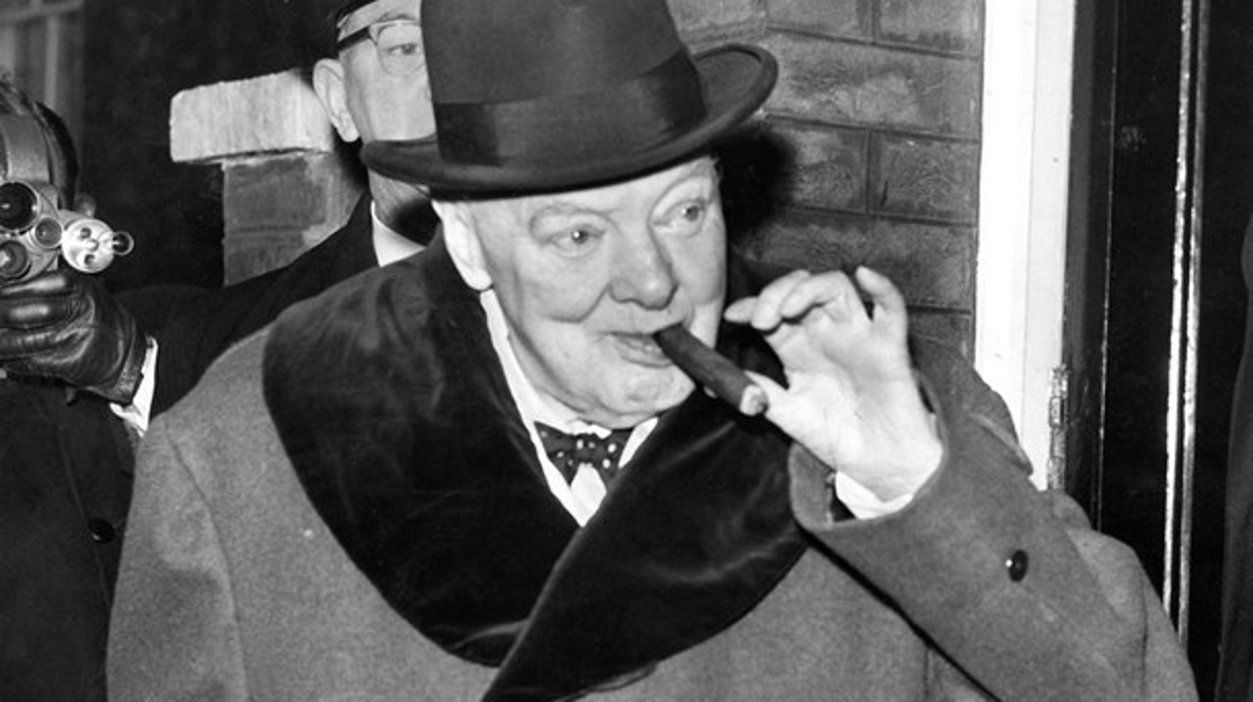Winston Churchill: Manden der stod fast mod Nazi-tyskland blev fravalgt af de britiske vælgere kort efter Tysklands kapitulation.. &nbsp;&nbsp;