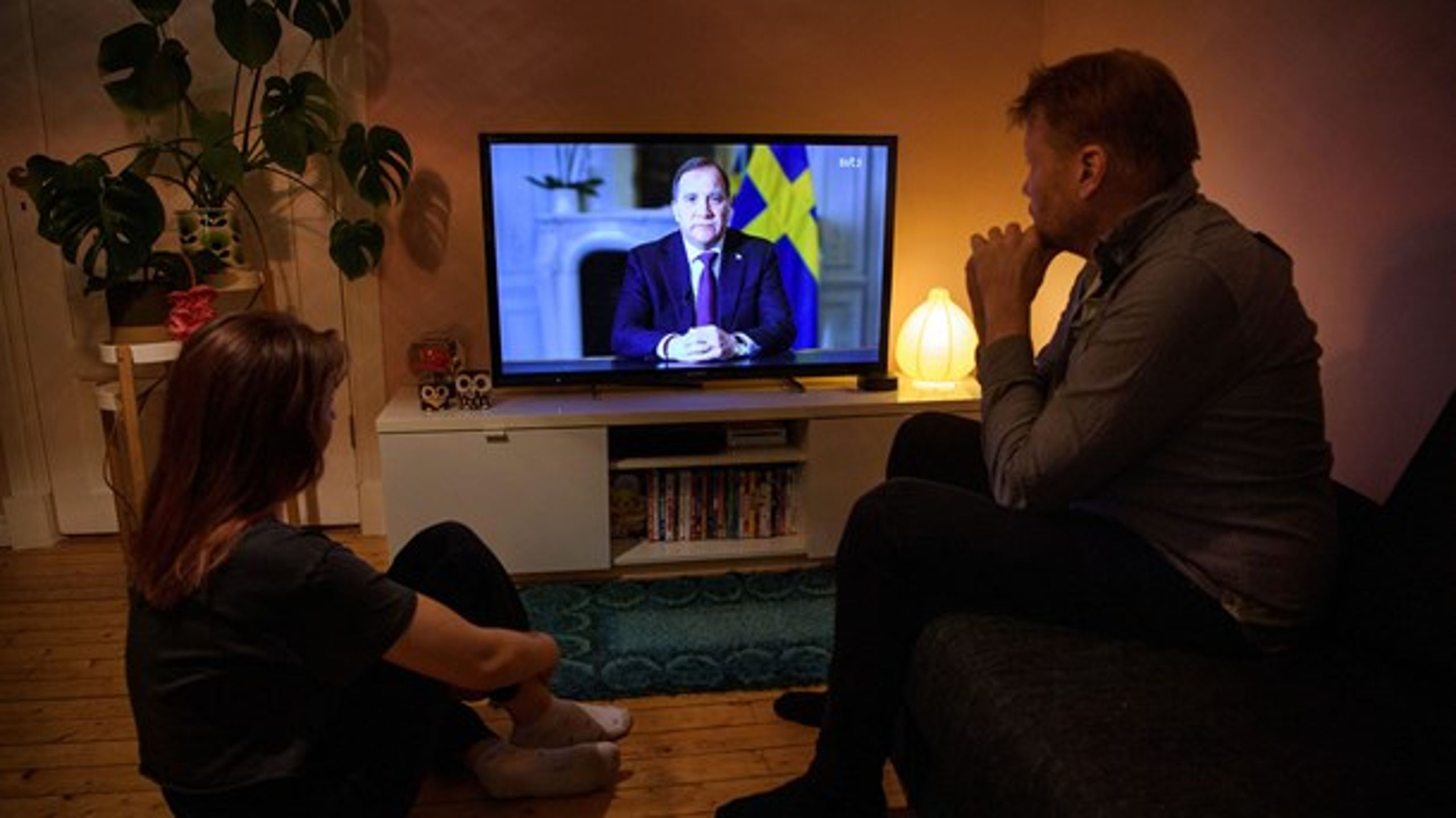 Søndag aften talte den svenske statsminister, Stefan Löfven, til nationen. Senest en svensk statsminister på den måde har holdt en tv-tale direkte til nationen var i 2003 efter drabet på den socialdemokratiske udenrigsminister Anna Lindh.