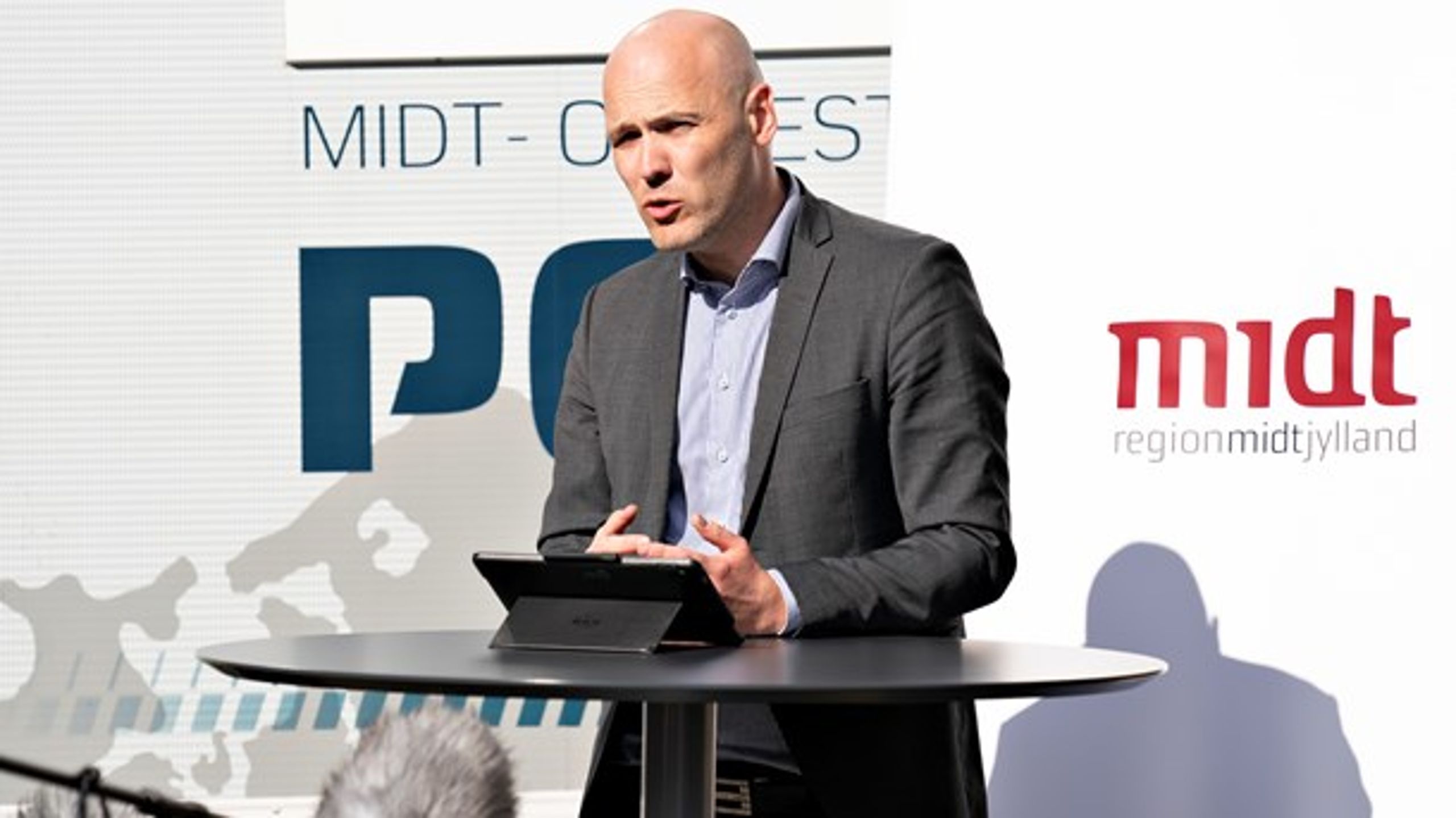Formand i Region Midtjylland Anders Kühnau (S) ærgrer sig over et nej fra regeringen.