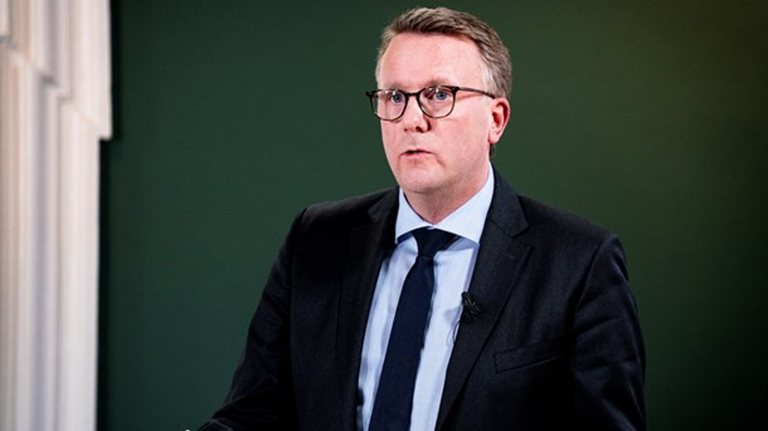 "Vi er allerede ved at se på mulige løsninger, så Danmark fuldt ud overholder EU-reglerne på området," siger skatteminister Morten Bødskov (S).