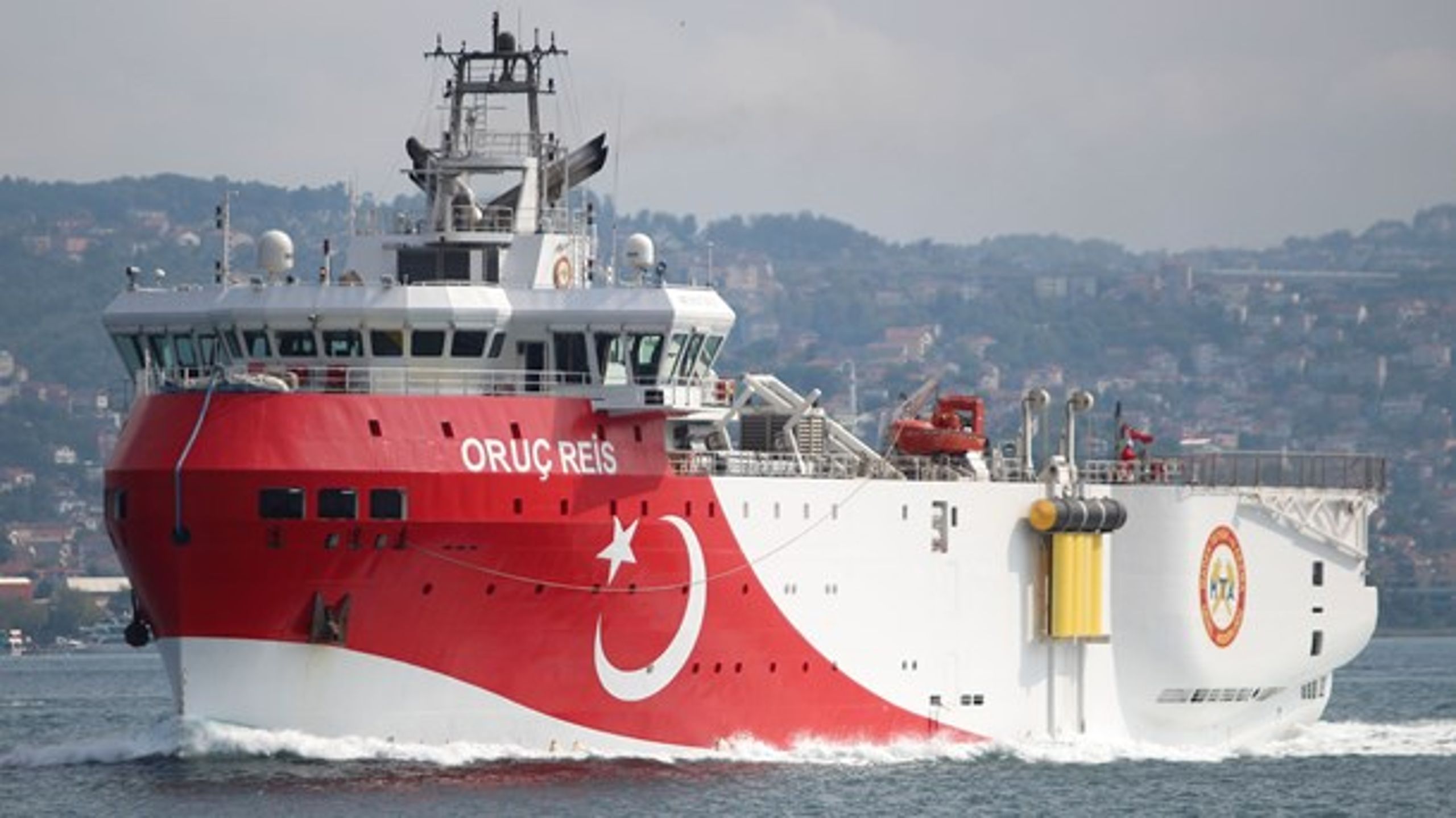 Et tyrkisk forskningsskib har udløst nye konflikter i det østlige Middelhav.&nbsp;