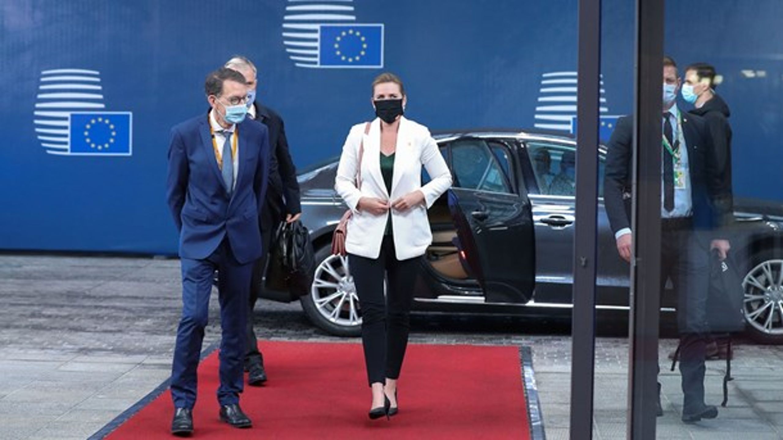 Statsminister Mette Frederiksen (S) og de andre europæiske ledere har været underlagt skrappe covid-regler under de seneste dages topmøde i Bruxelles.