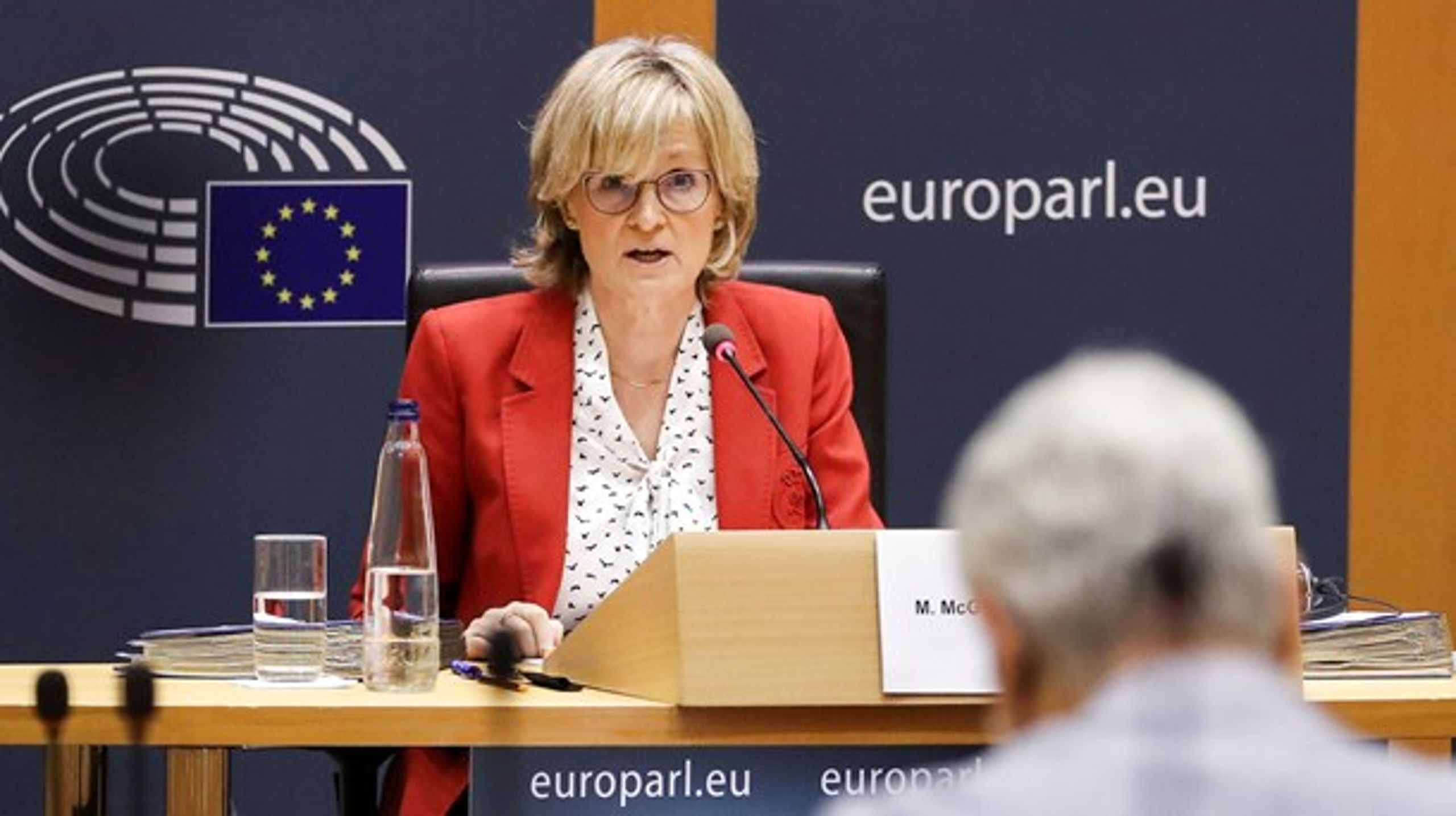 Den nye irske EU-kommissær for finansielle tjenesteydelser hedder Mairead McGuinness - hvis hun altså bliver godkendet af Europa-Parlamentet i denne uge.