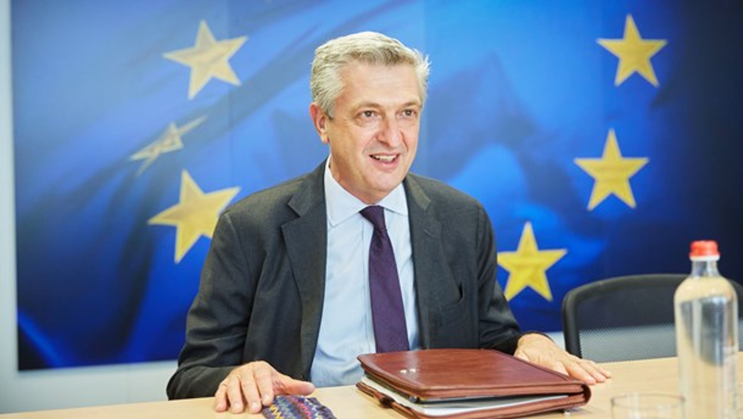 FN's flygtningehøjkommissær, Filippo Grandi, leverede sin vurdering af EU-Kommssionens nye udspil til en migrationspagt til fem forskellige EU-kommissærer i Bruxelles.