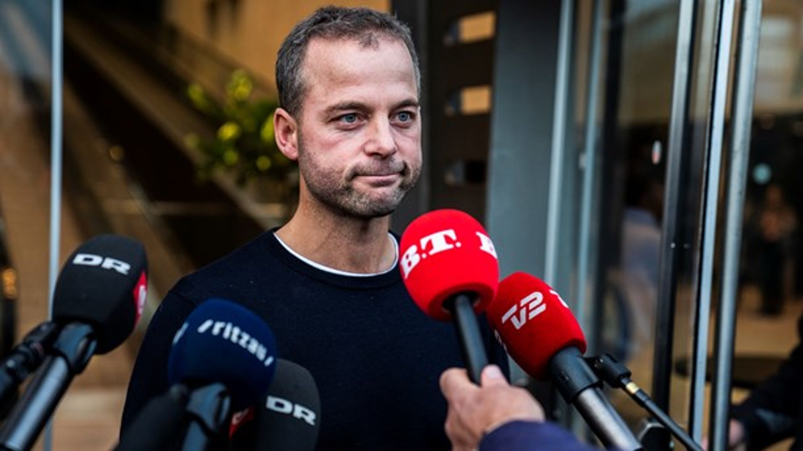 Morten Østergaard valgte sidste onsdag at gå af som politisk leder efter et dramatisk gruppemøde i Den Sorte Diamant i København.