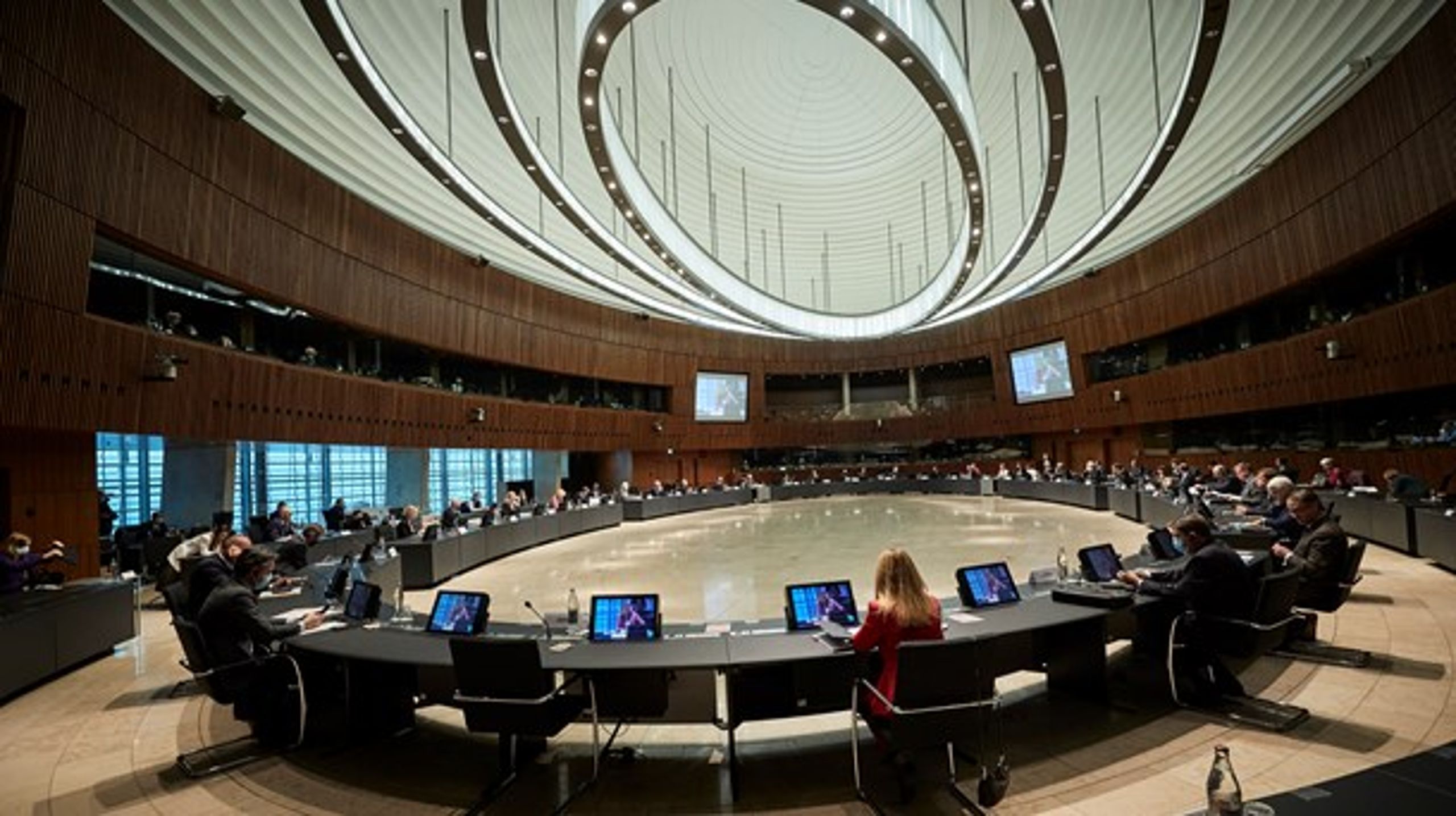 Her forhandler EU's fiskeriministre i Luxembourg om næste års fiskekvoter i Østersøen.
