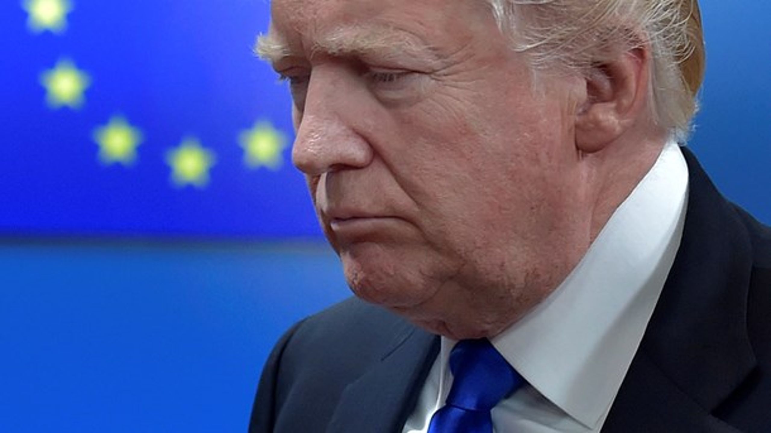 Donald Trump ser Den Europæiske Union som en handelsmæssig 'fjende'.